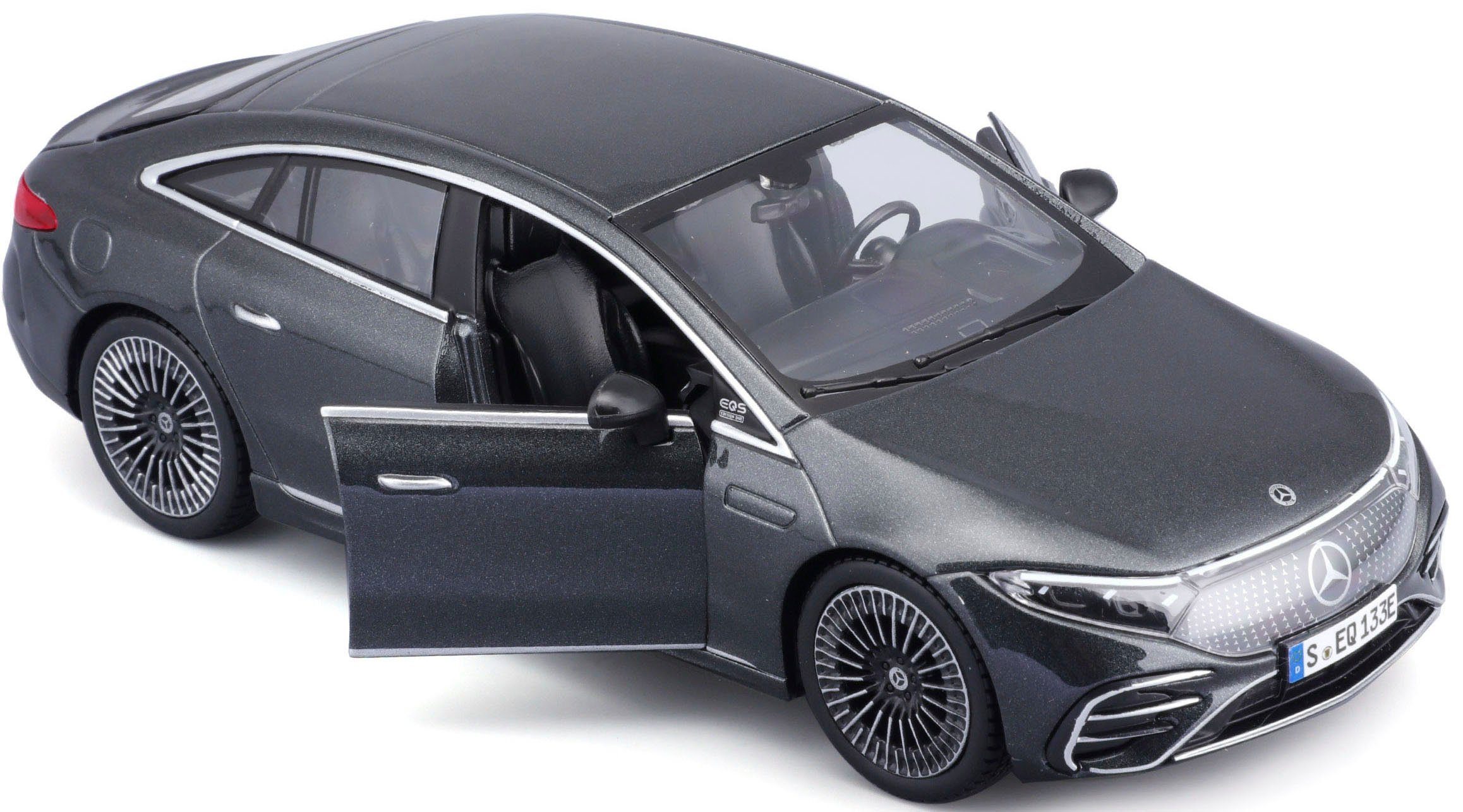 Maisto® Auto op schaal 1:27 Mercedes EQS, grijs
