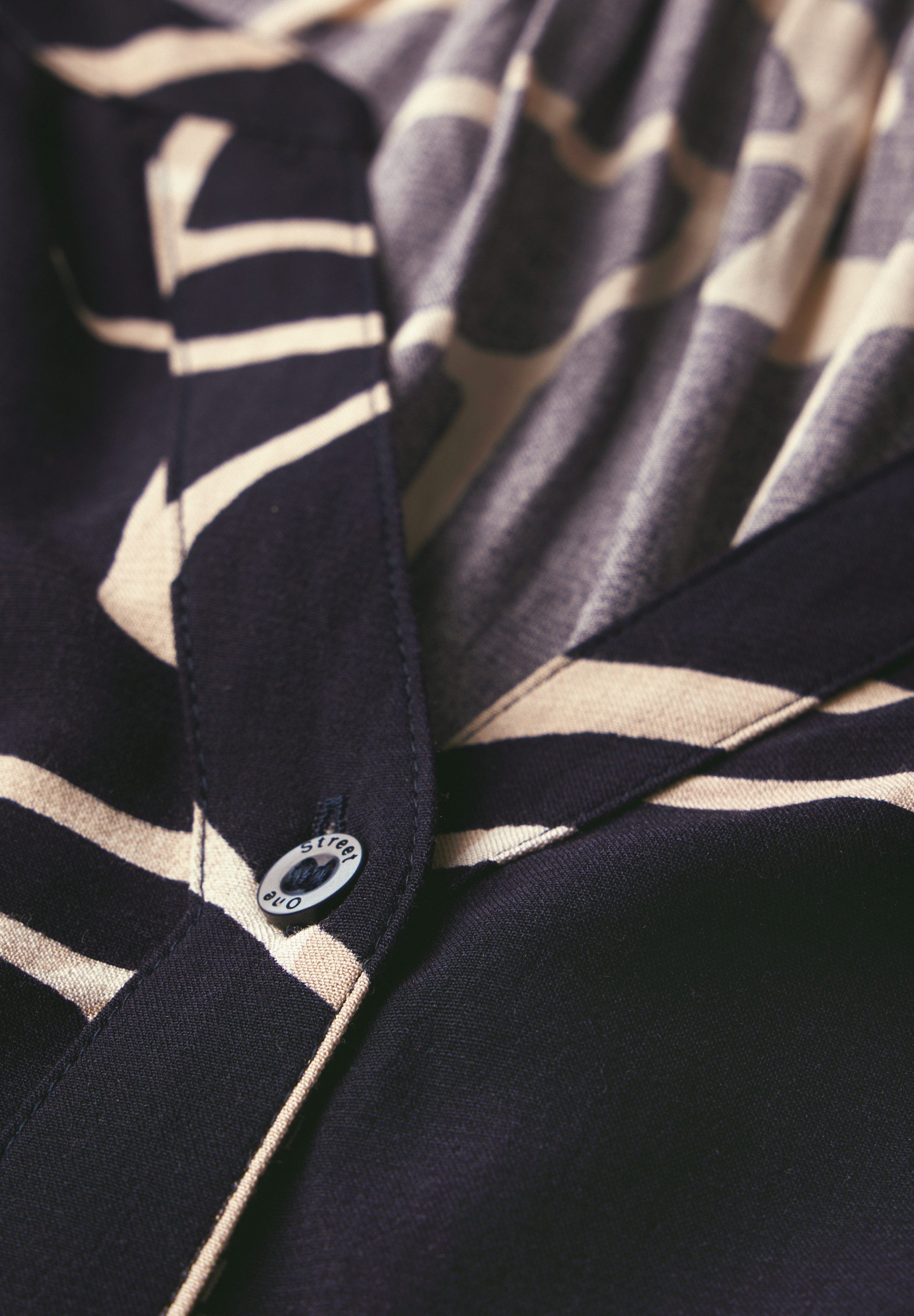 STREET ONE Blouse met lange mouwen met print all-over