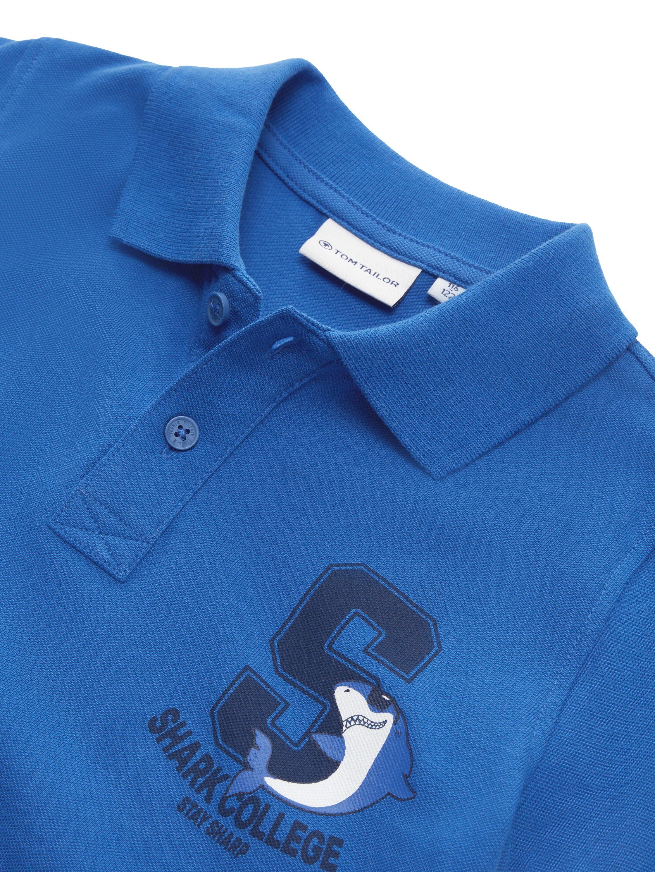 Tom Tailor Poloshirt met print
