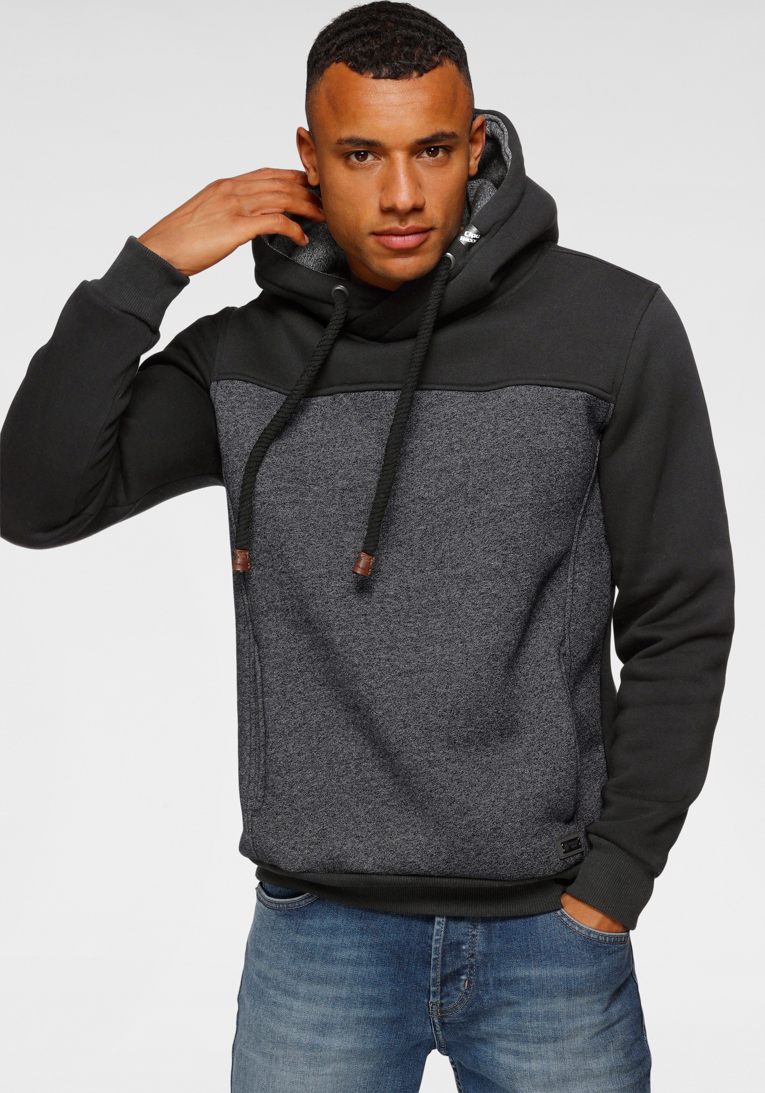 Cipo & Baxx Hoodie Colourblocking