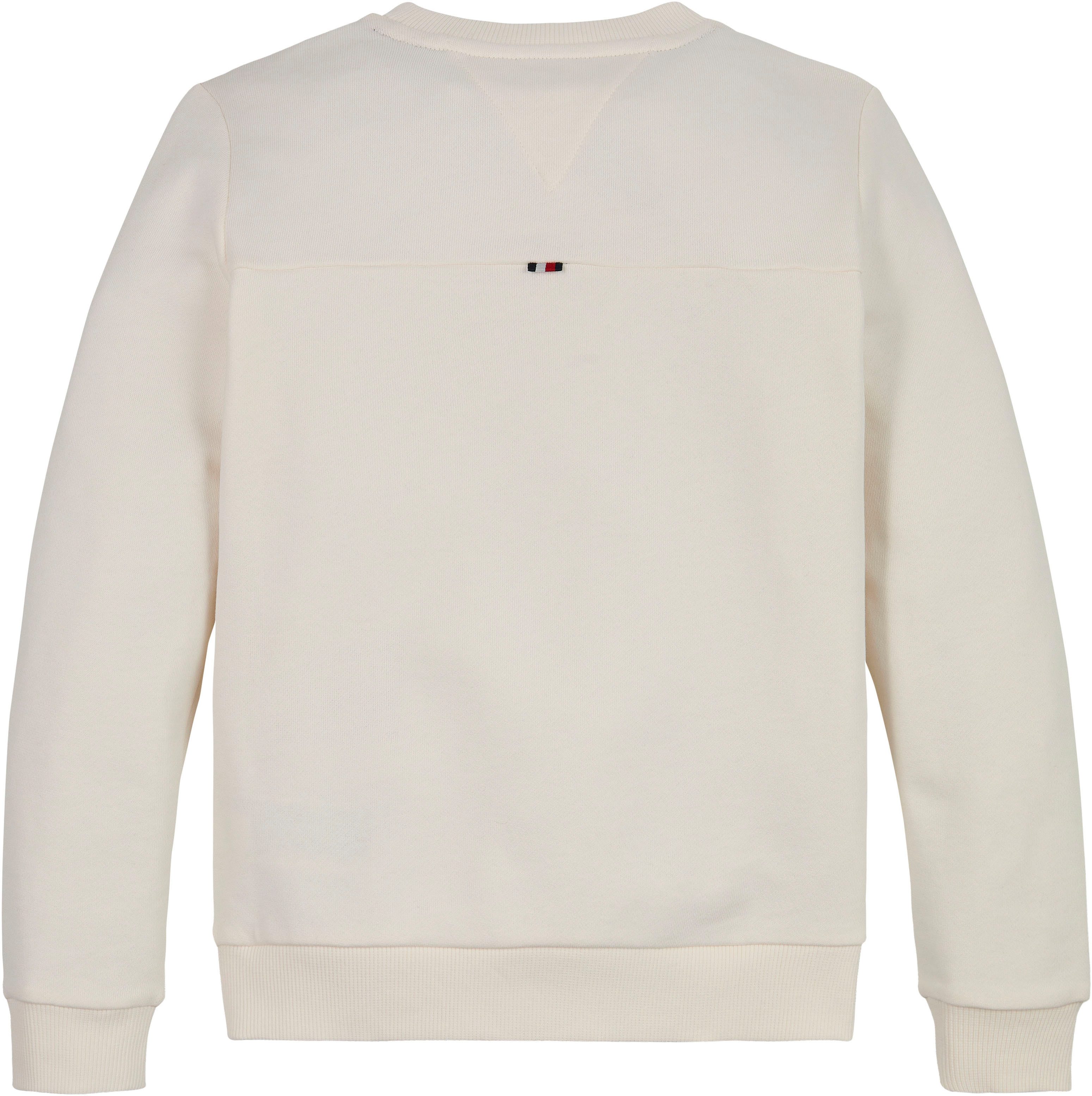 Tommy Hilfiger Sweatshirt STAMP EMBROIDERY REG SWEATSHIRT Kinderen tot 16 jaar met logopatch