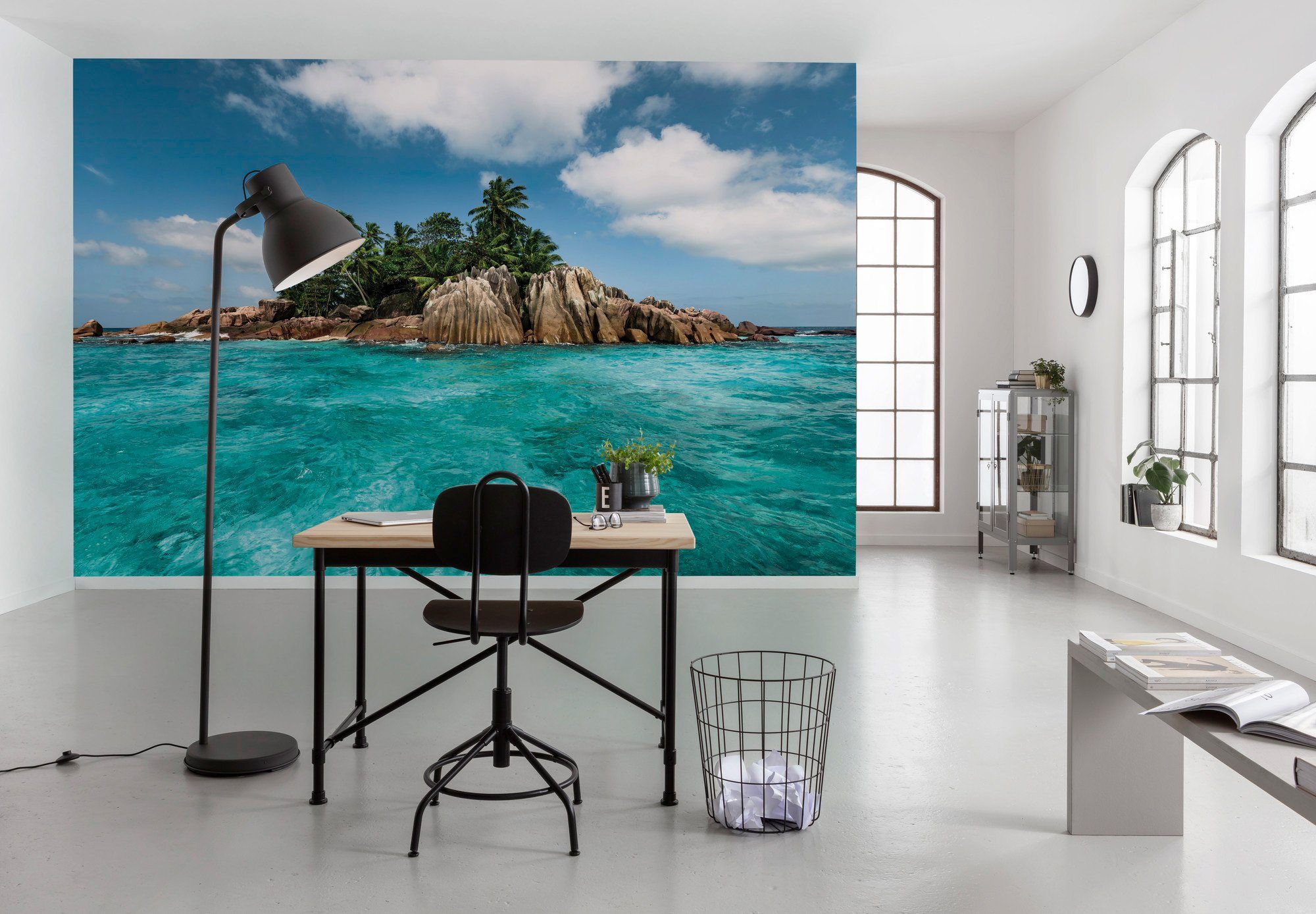 Komar Vliesbehang Digitale print vlies - Schatzinsel - Afmeting 450 x 280 cm (9 stuks)
