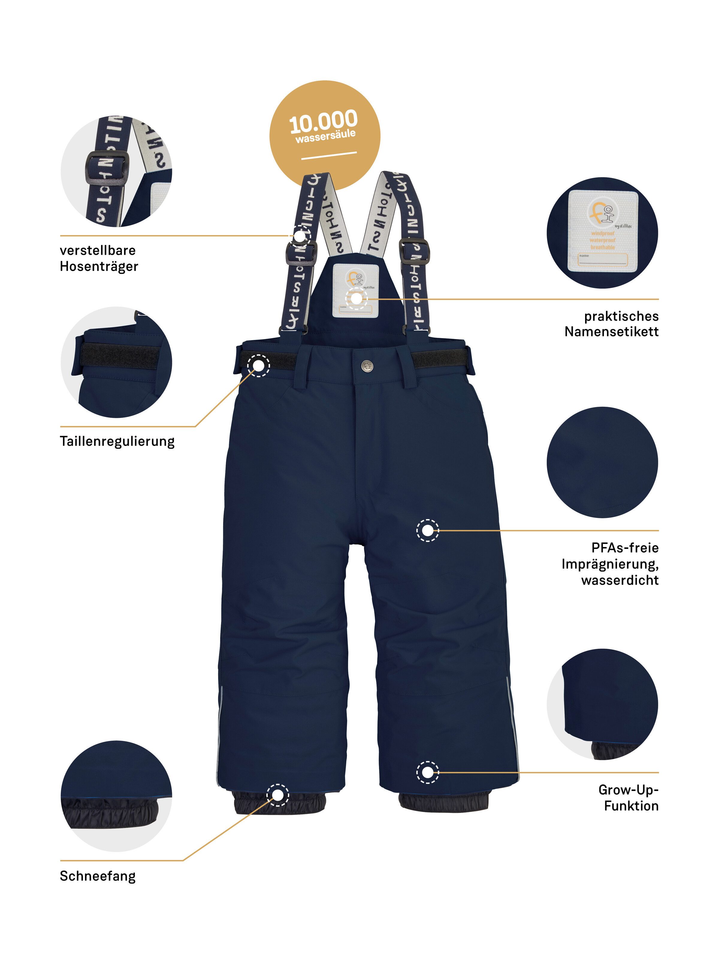 first instinct by killtec Skibroek FISW 33 MNS SKI PNTS