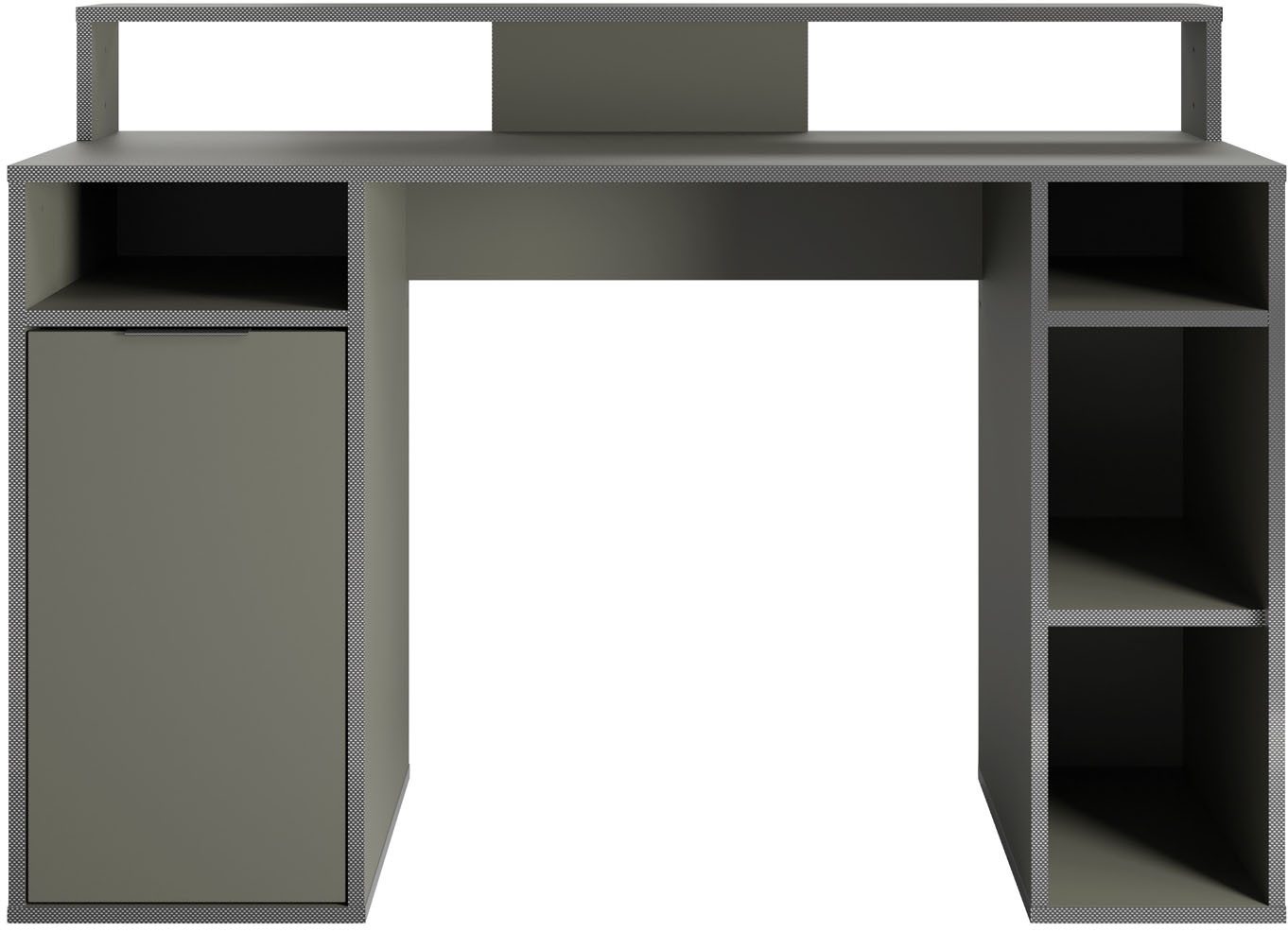 INOSIGN Bureau Orem Gamingtafel met deur en monitorsteun, breedte 125 x 55 cm