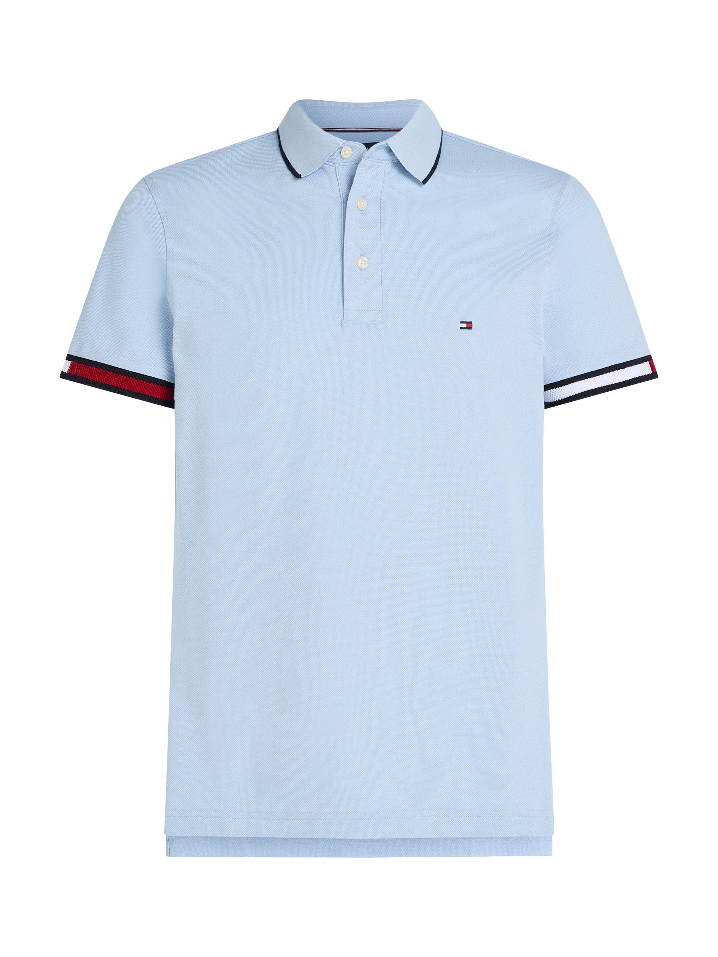 Tommy Hilfiger Poloshirt FLAG CUFF SLIM FIT POLO