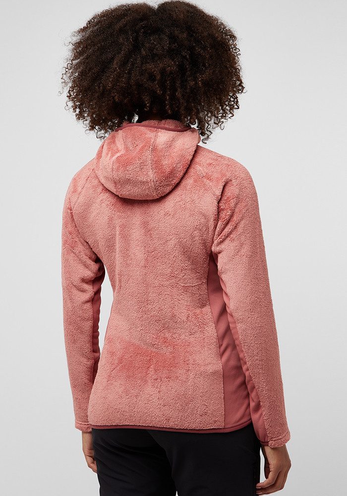 Jack Wolfskin Fleecejack ROTWAND HOODED FZ W