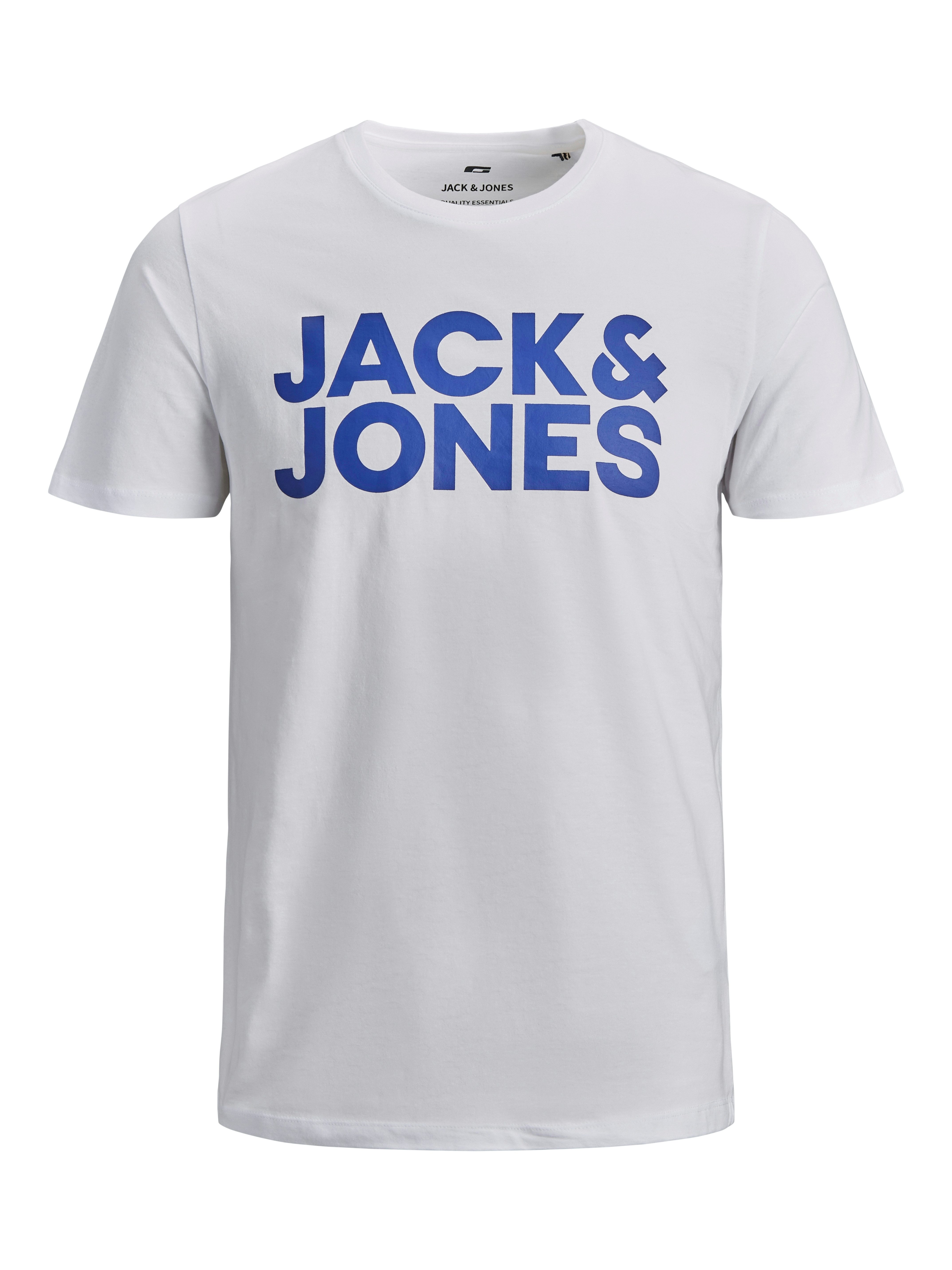 Jack & Jones Shirt met ronde hals JJECORP LOGO TEE SS O-NECK 3PK MP NOOS (set, 3-delig)