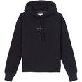 calvin klein hoodie monogram logo hoodie zwart
