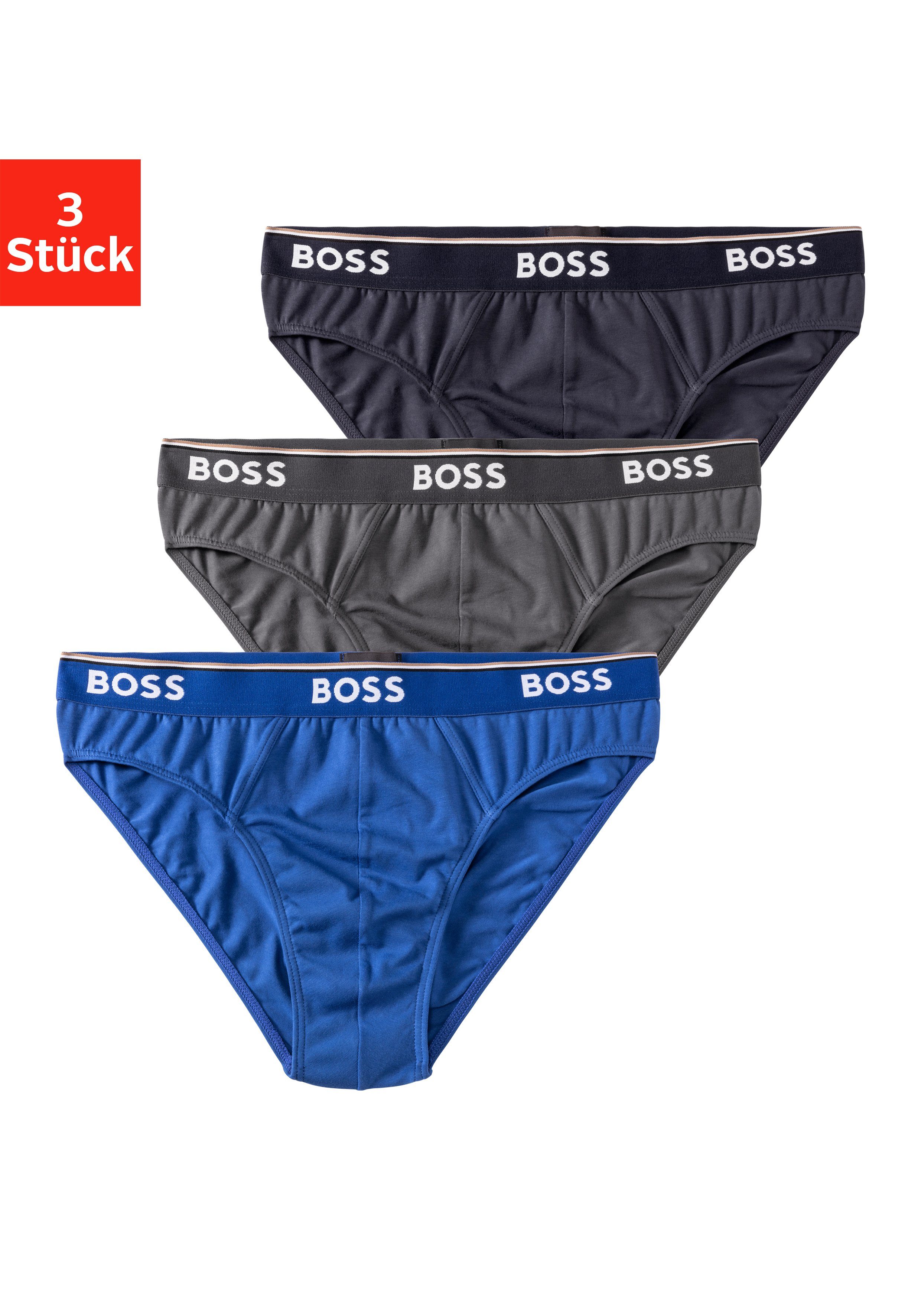 BOSS Slip weefband met logo (3 stuks)