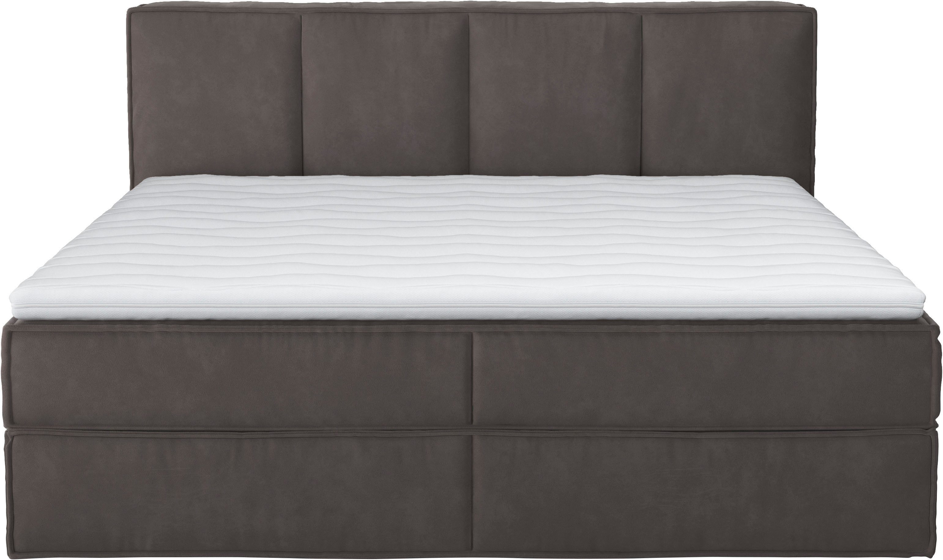 LeGer Home by Lena Gercke Boxspring Addyson Boxbed incl. topmatras, 2 matrassen, hardheden H2, H3 en H4 naar keuze