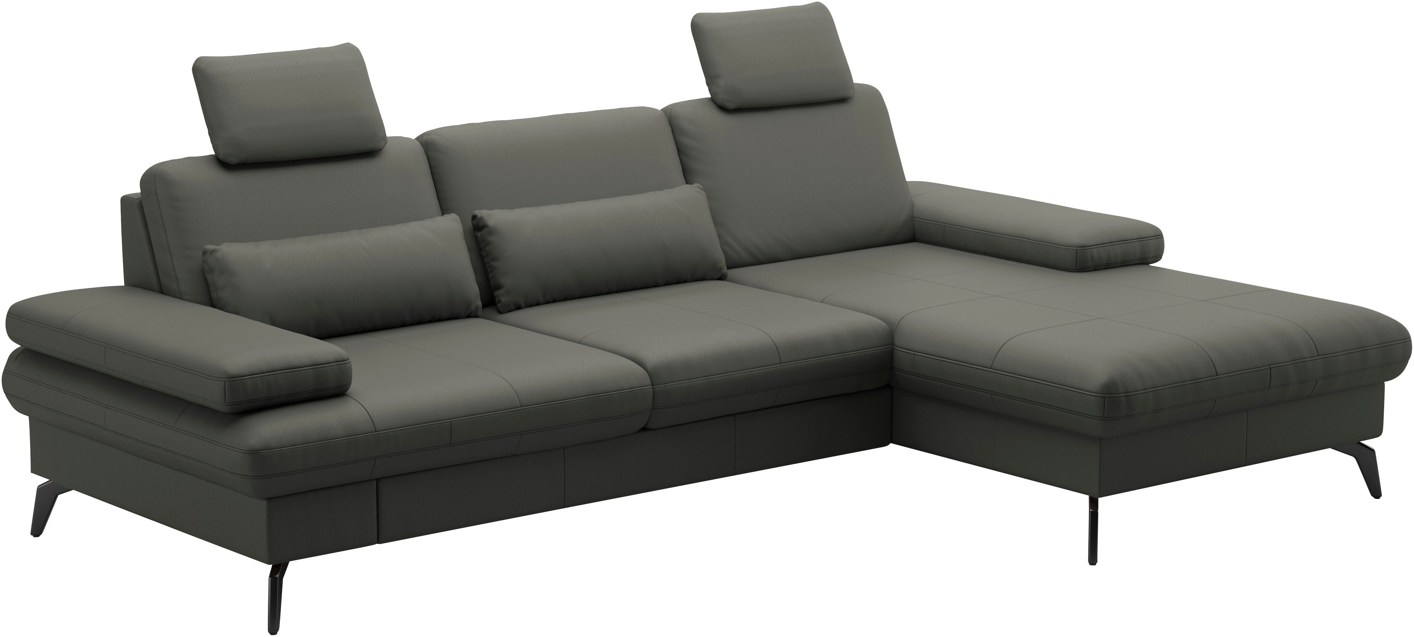 sit&more Hoekbank Morris L-vorm, incl. zitdiepteverstelling keuze uit armleuningverstelling, bedfunctie & bedlade