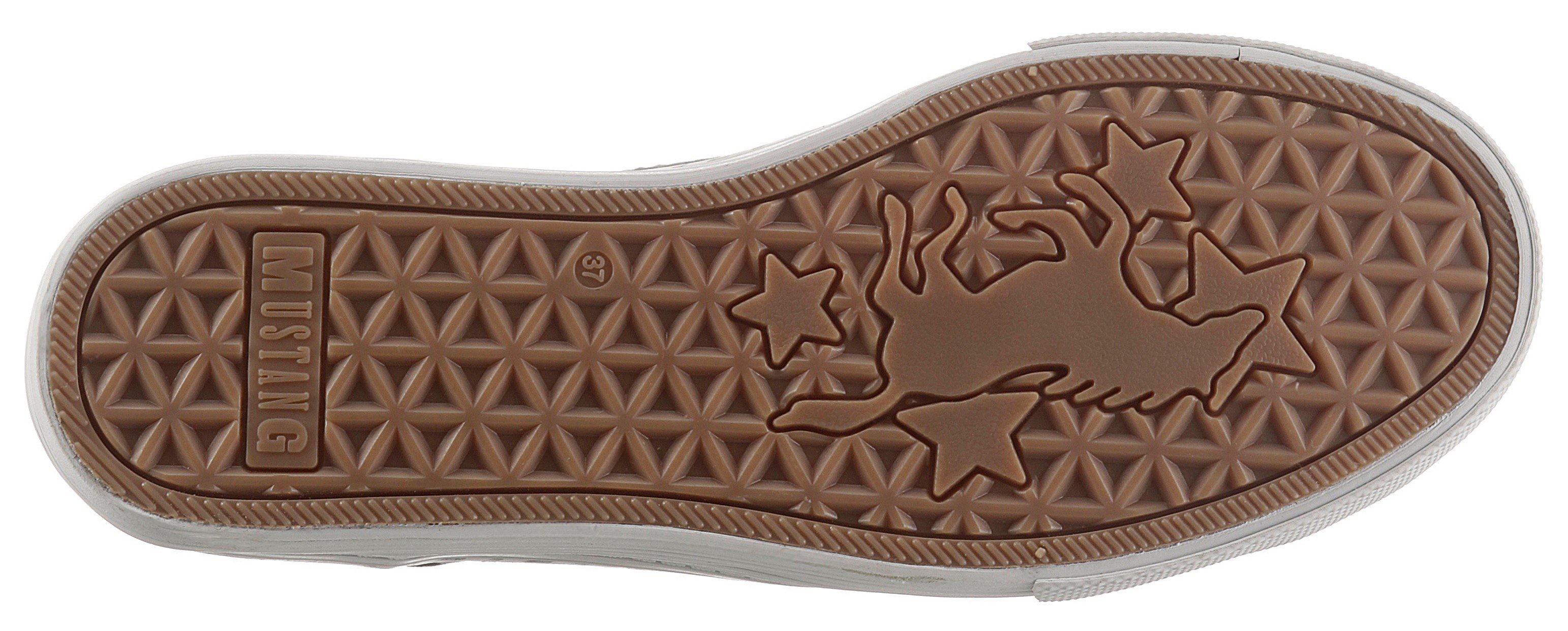 Mustang Shoes Slip-on sneakers Instapschoen, Vrijetijdsschoen Slippers, instapschoenen, vrijetijdsschoenen met praktische elastische band