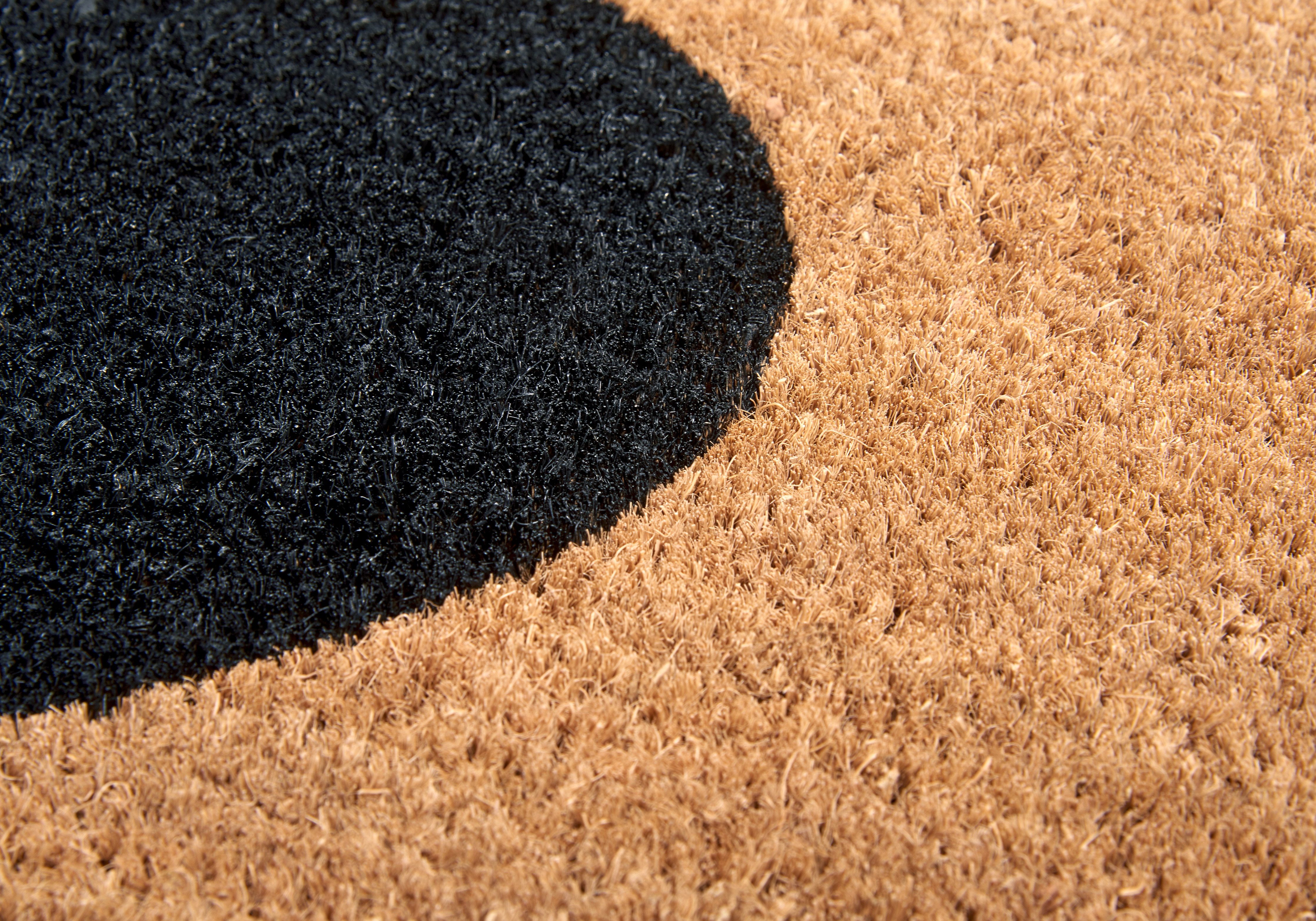 HANSE Home Mat Mix Mats Kokos Heart, deurmat Kokos, vuilopvangmat, outdoor, antislip, binnen, kokosmat, gang