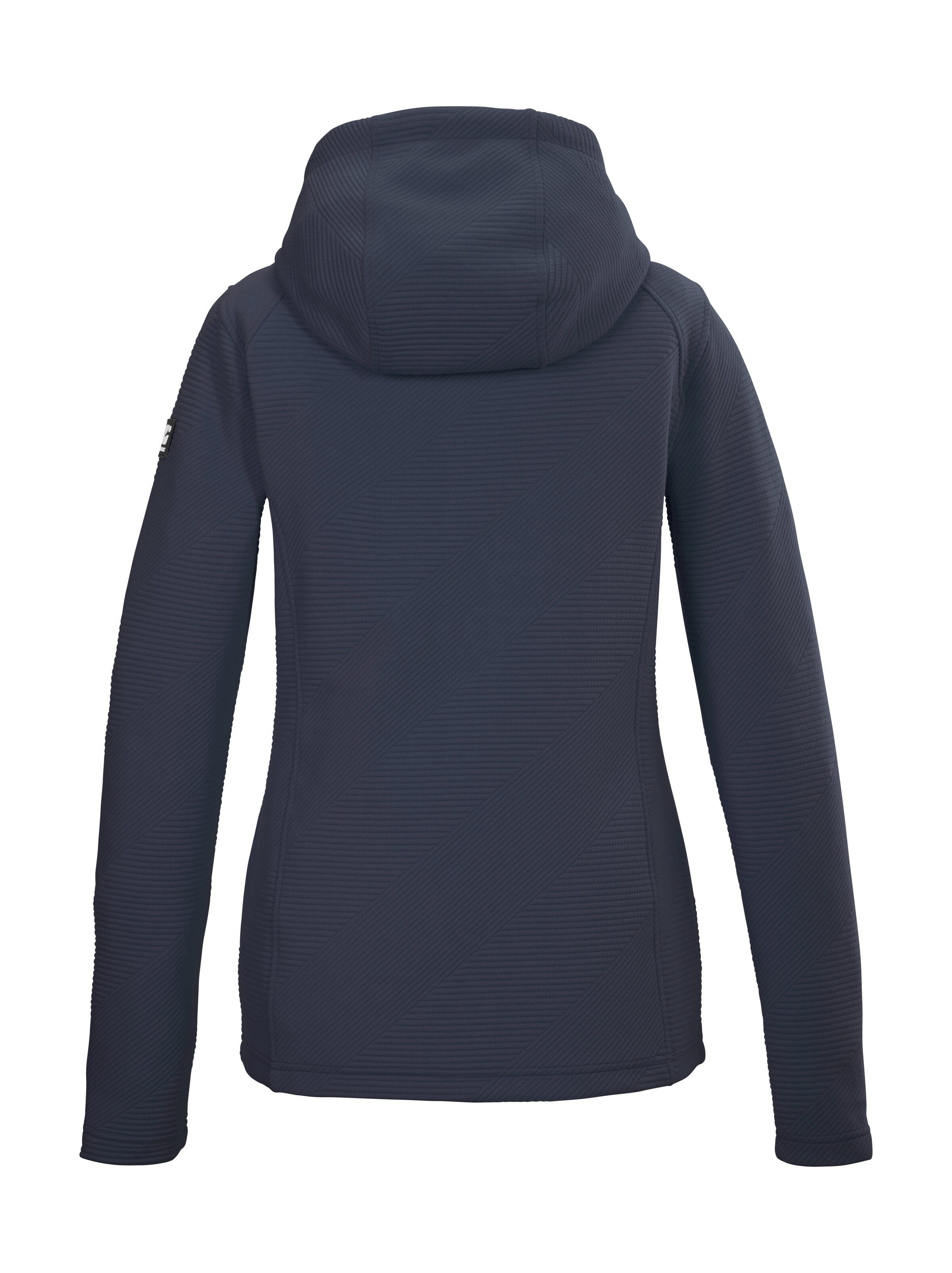 Killtec Vest KOS 33 WMN FLX JCKT Dames powerstretchjack met capuchon, zakken, kinbescherming