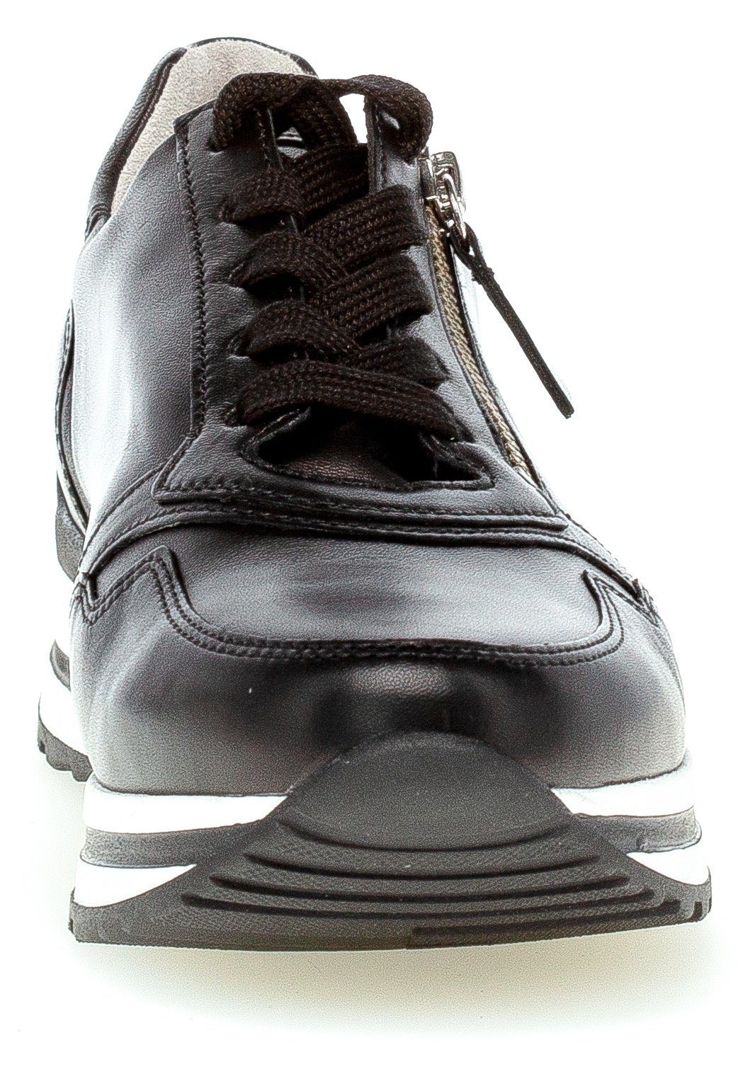 Gabor Sneakers met sleehak Turijn met gepolsterde schacht, comfortbreedte h