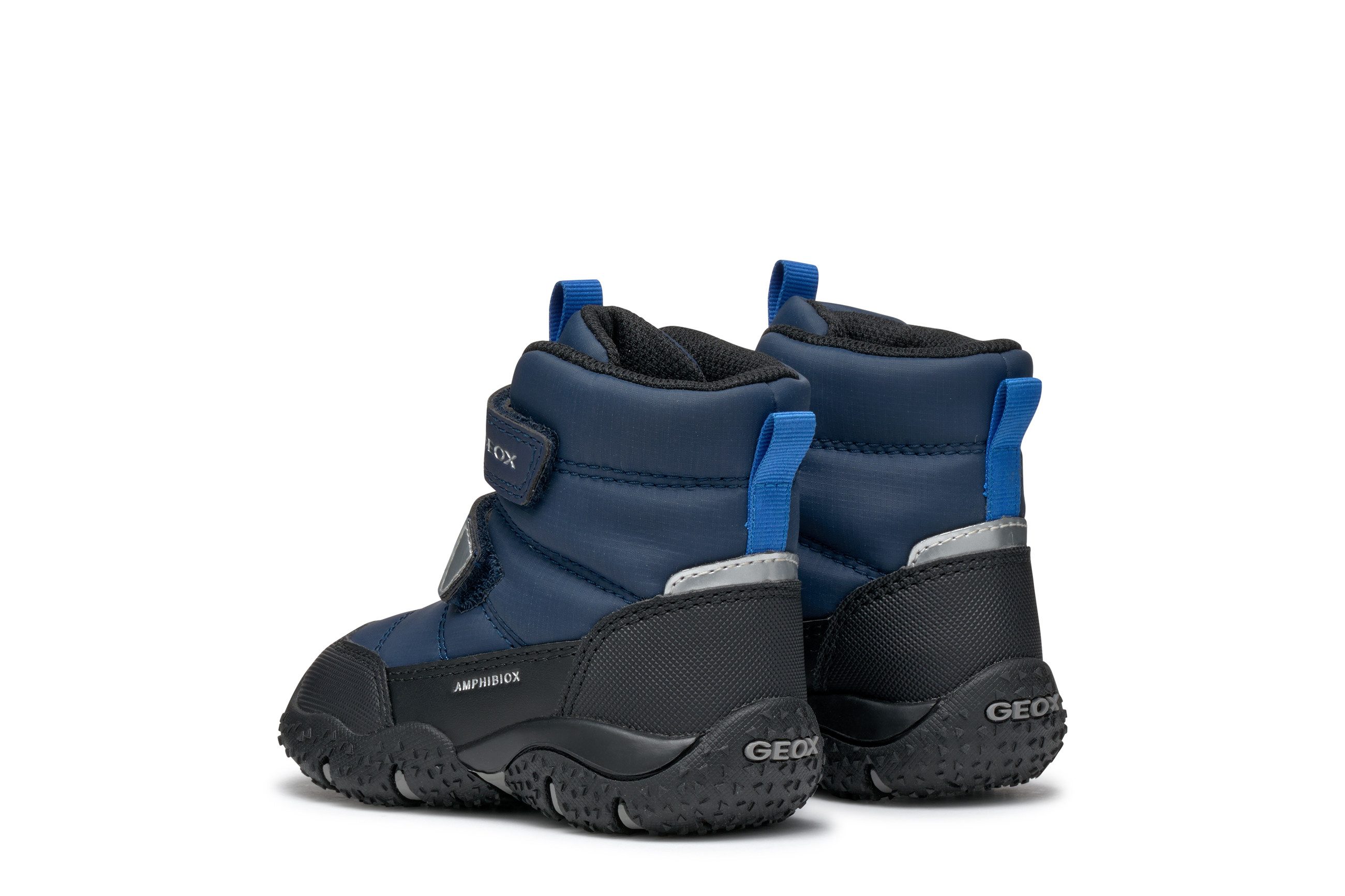 Geox Winterlaarzen B BALTIC BOY B ABX Klittenbandlaars, snowboots met warme voering, maatsjabloon om te downloaden