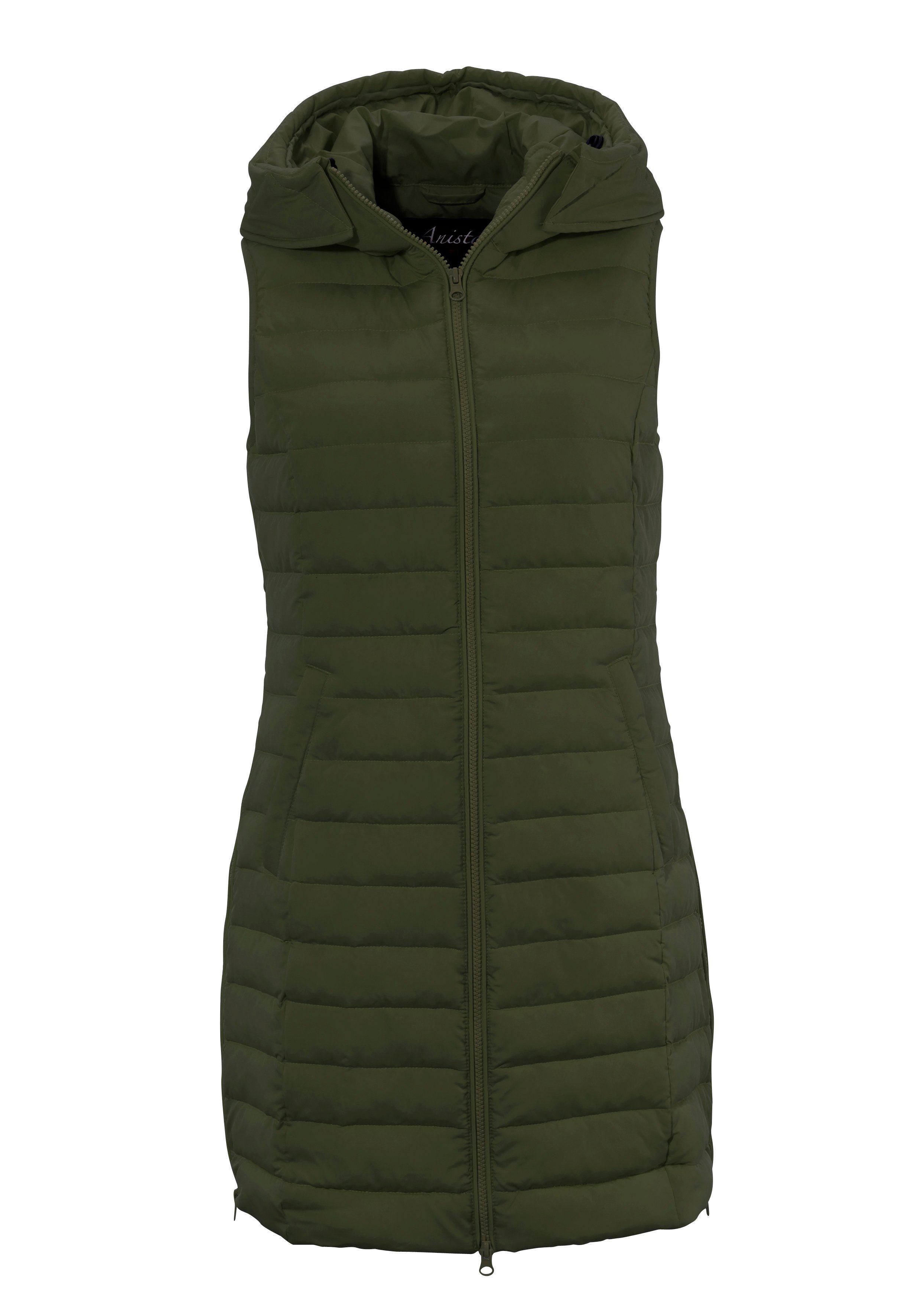 Aniston CASUAL Bodywarmer met verstelbare capuchon