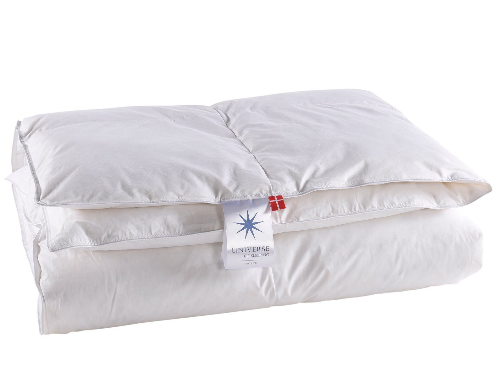 UNIVERSE OF SLEEPING Synthetisch dekbed Pegasus, onderhoudsvriendelijk, allergievriendelijk, 3 warmtestanden, Made in Denmark Normaal