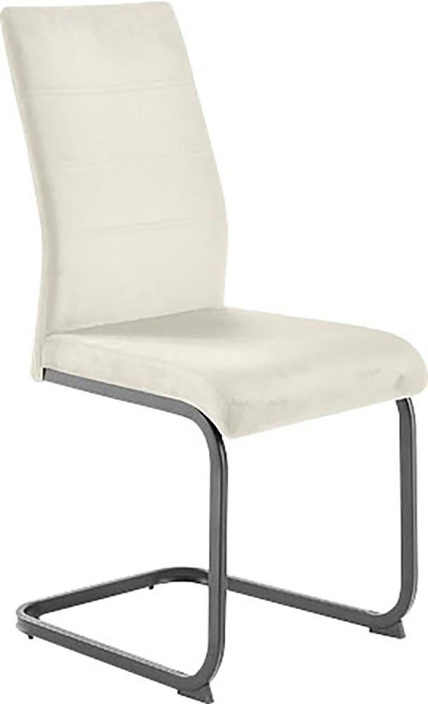 MCA furniture Vrijdragende stoel MCA TICINO schommelstoel (4-pack), schommelstoelen, schommelaar, comfortabele zithoogte ca. 48 cm
