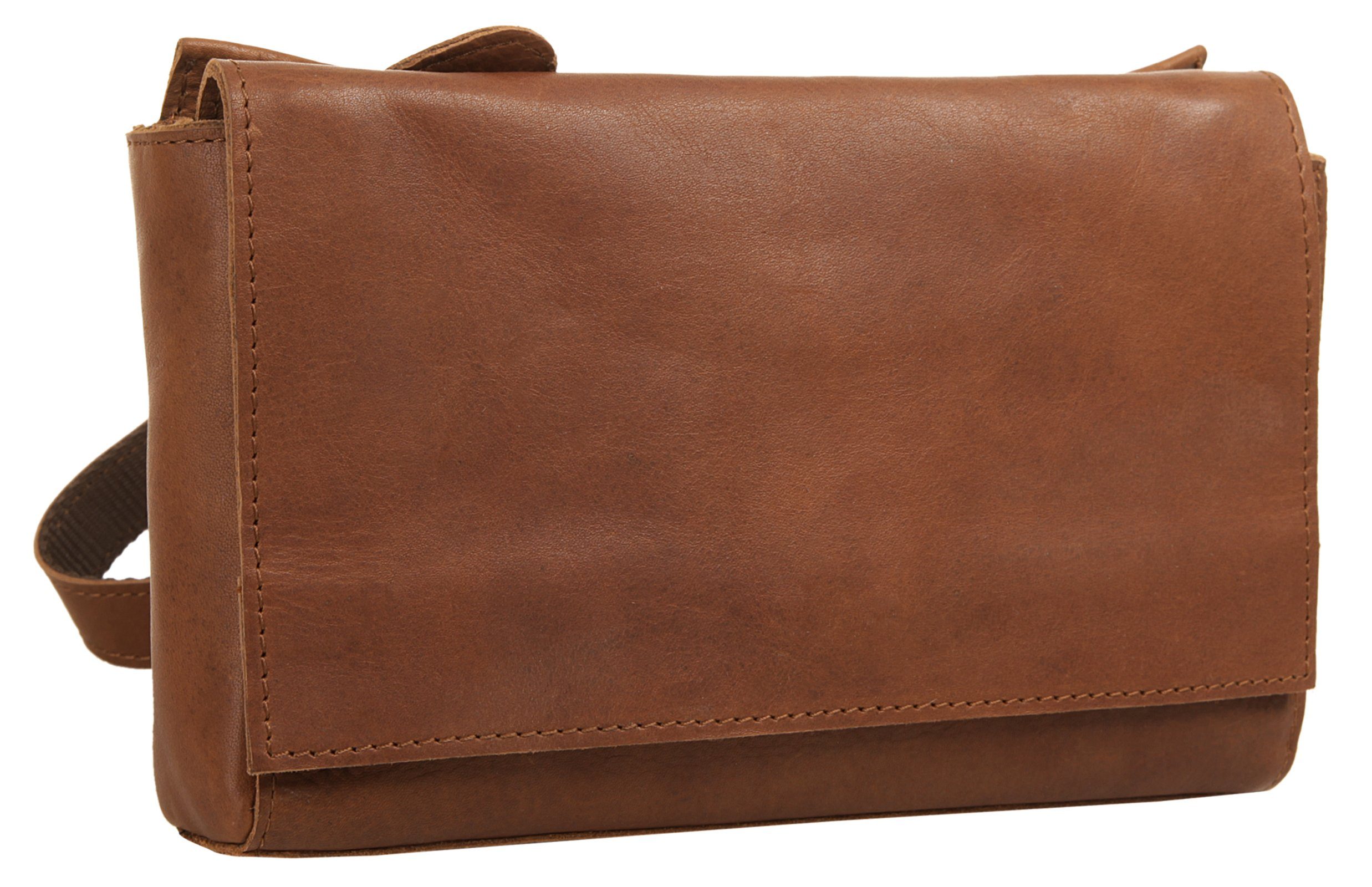 Cluty Schoudertas echt leder
