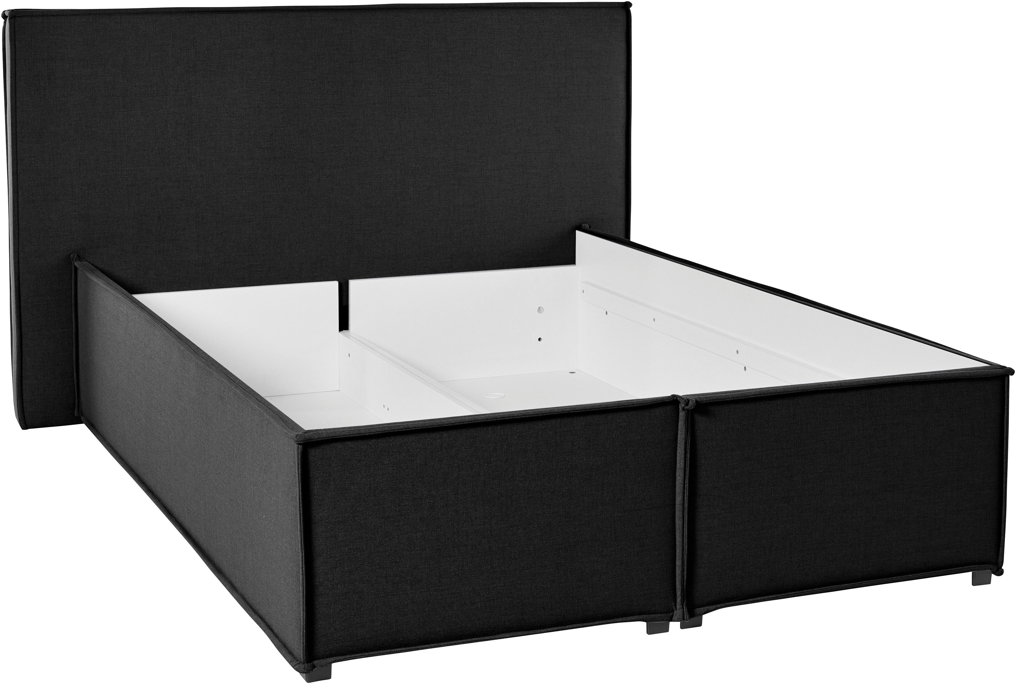 LeGer Home by Lena Gercke Gestoffeerd bed Isaline naar keuze zonder matras of met 3 matrassoorten, hoofdbordhoogte 107 cm