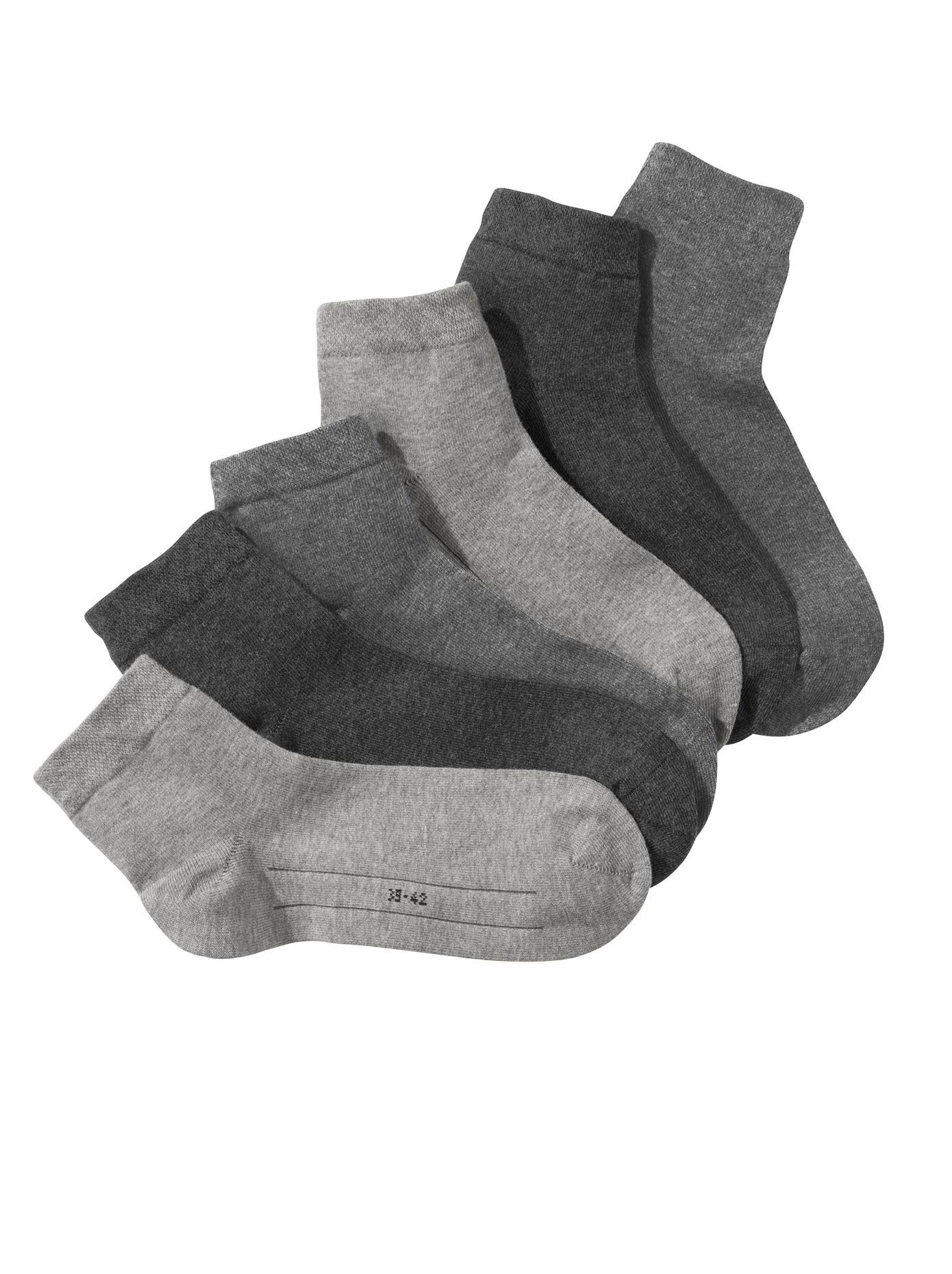 Camano lage sokken (set van 7 paar)