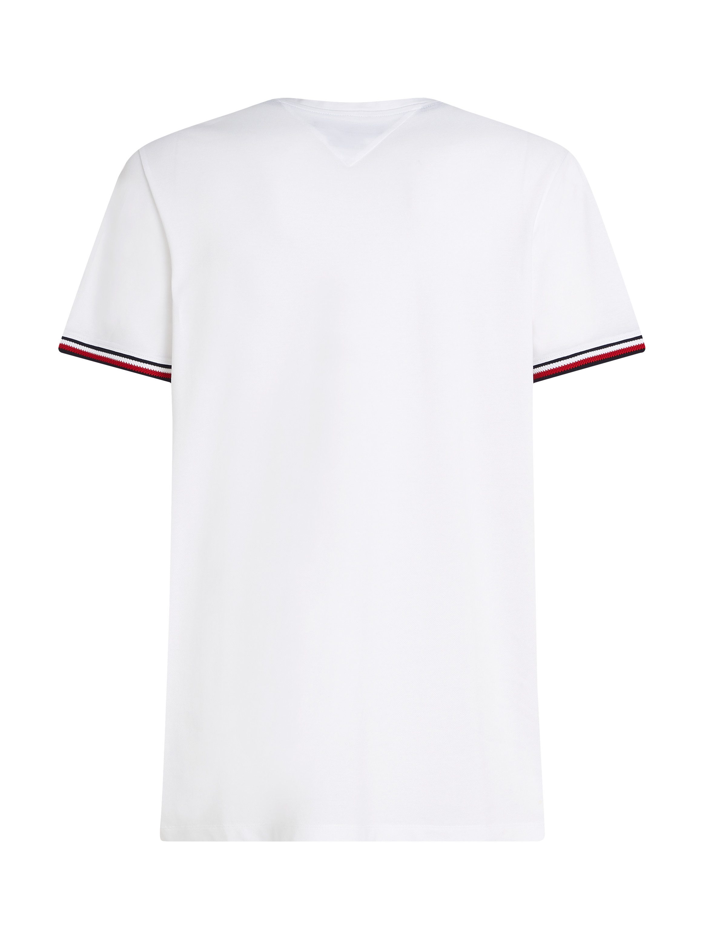 Tommy Hilfiger T-shirt GLOBAL STRIPE CUFF TEE