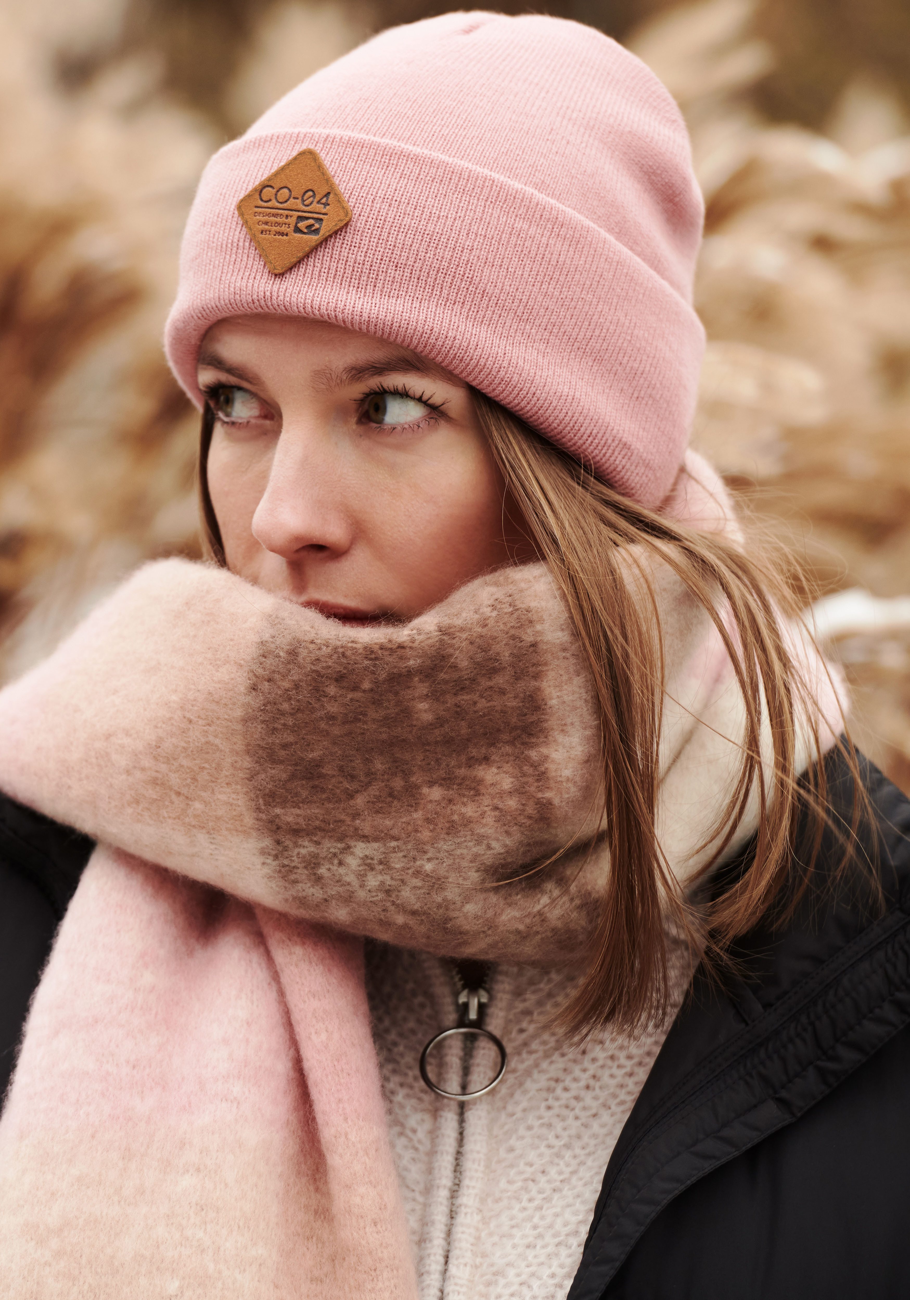 chillouts Beanie Nicki Hat met stijlvol logo-embleem