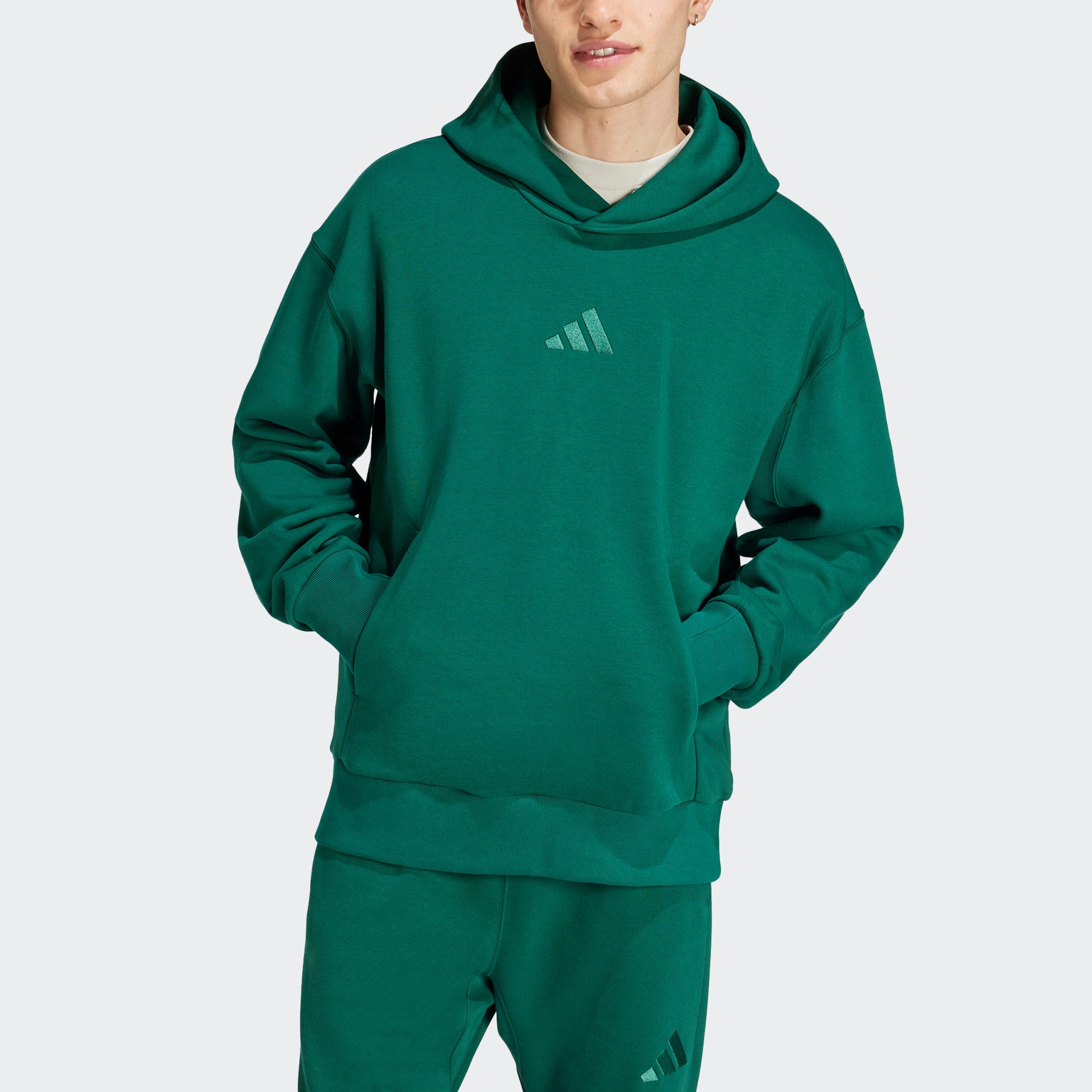 adidas Sportswear Hoodie M A SZN FL HD zacht fleecemateriaal