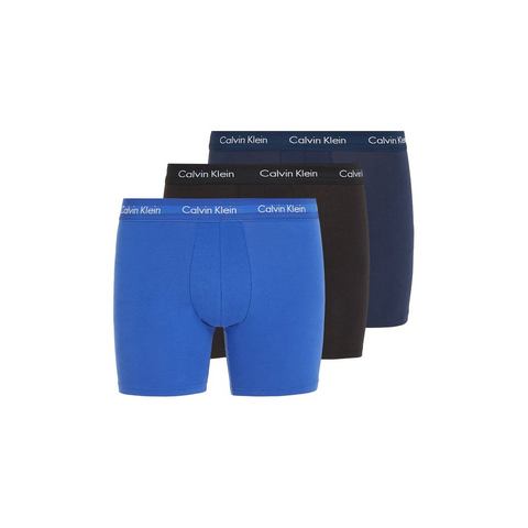 Calvin Klein Boxershorts 3-pack blauw-zwart