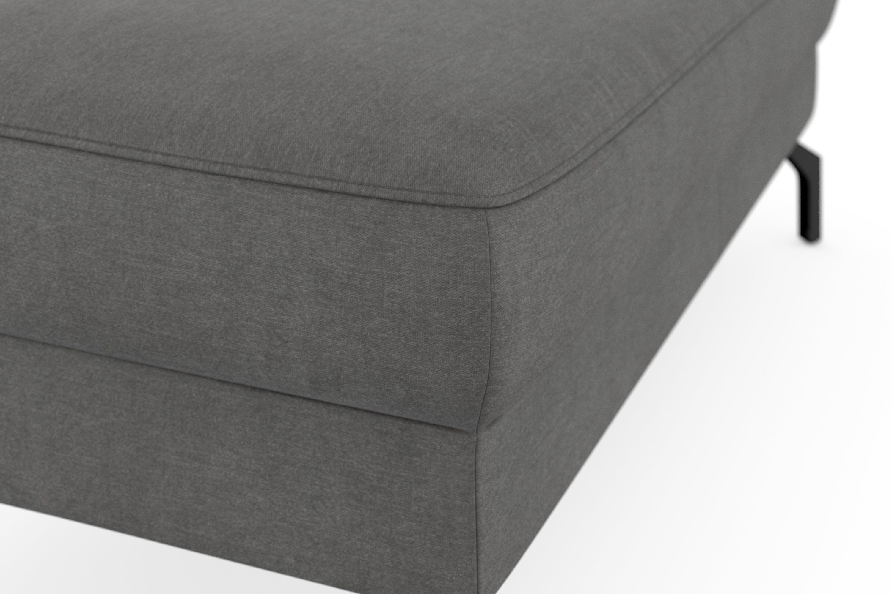sit&more Hockerbank Cinturo met binnenvering, zithoogte 48 cm