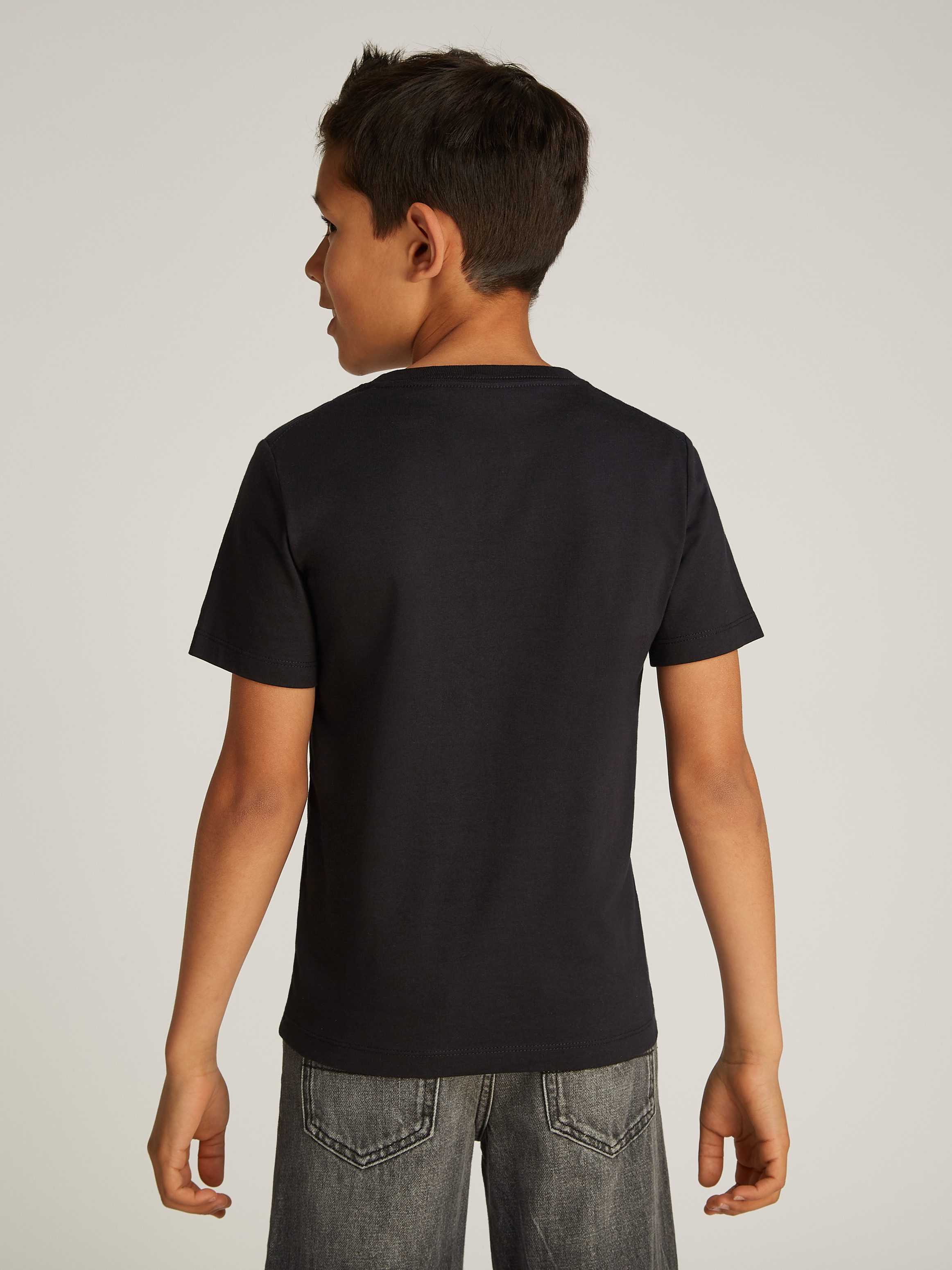 Calvin Klein T-shirt CHEST Inst.Logo Ss T-Shirt voor kinderen tot 16 jaar en met logo-opdruk