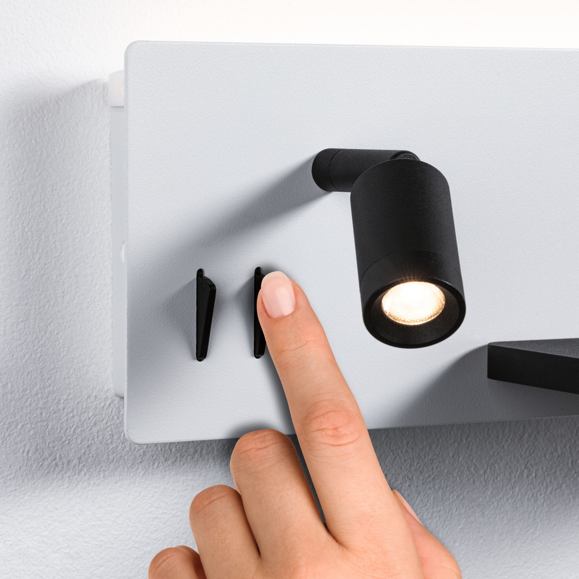 Paulmann Led-wandlamp Serra 2700K 650lm / 200lm 230V 5,5 / 1x2,6W (1 stuk)