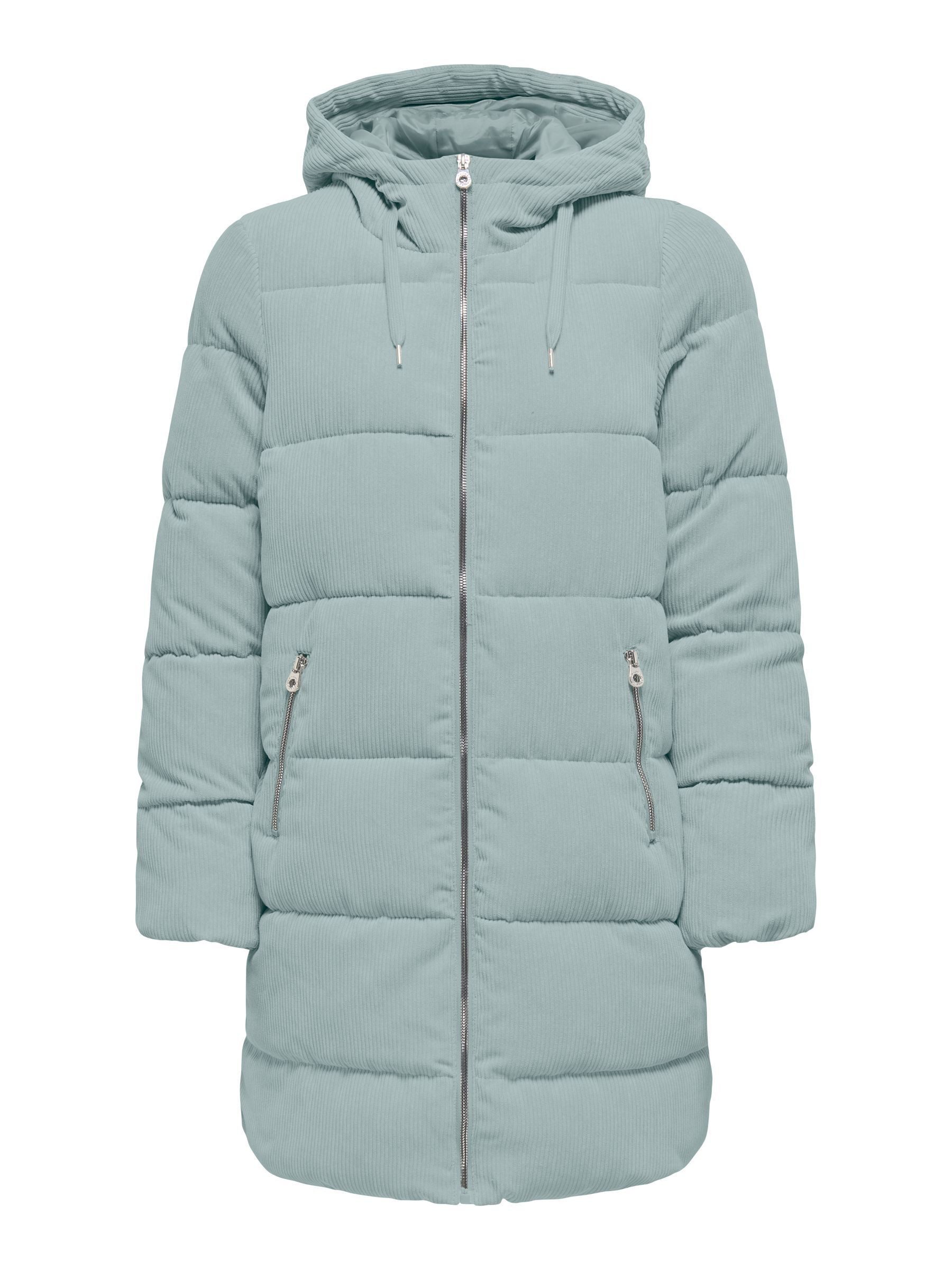 Only Gewatteerde jas ONLDOLLY LONG CORDUROY PUFFER OTW