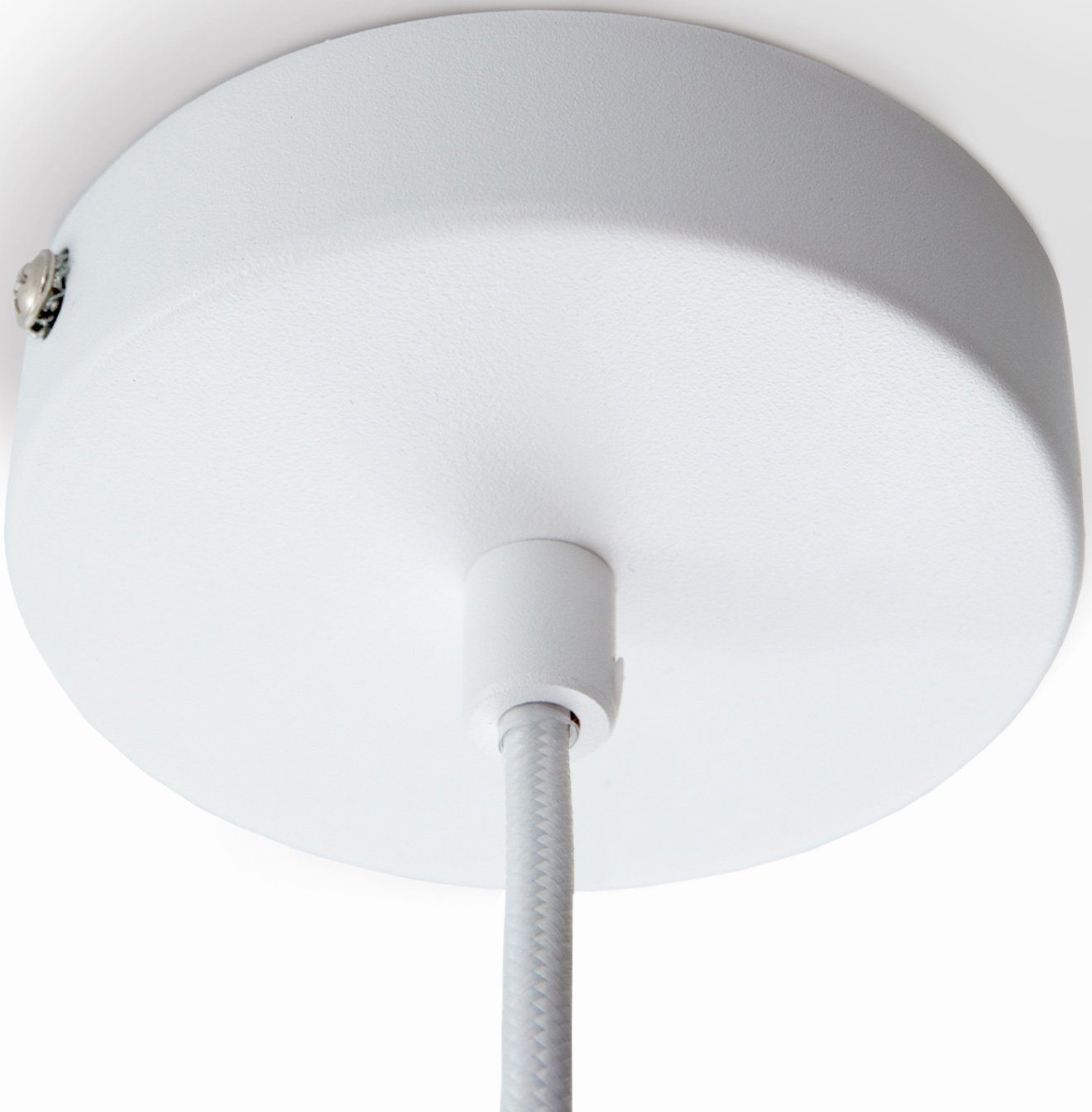 Paco Home Hanglamp BAROLL Led, GU10, lamp voor woonkamer eetkamer keuken, in hoogte verstelbaar