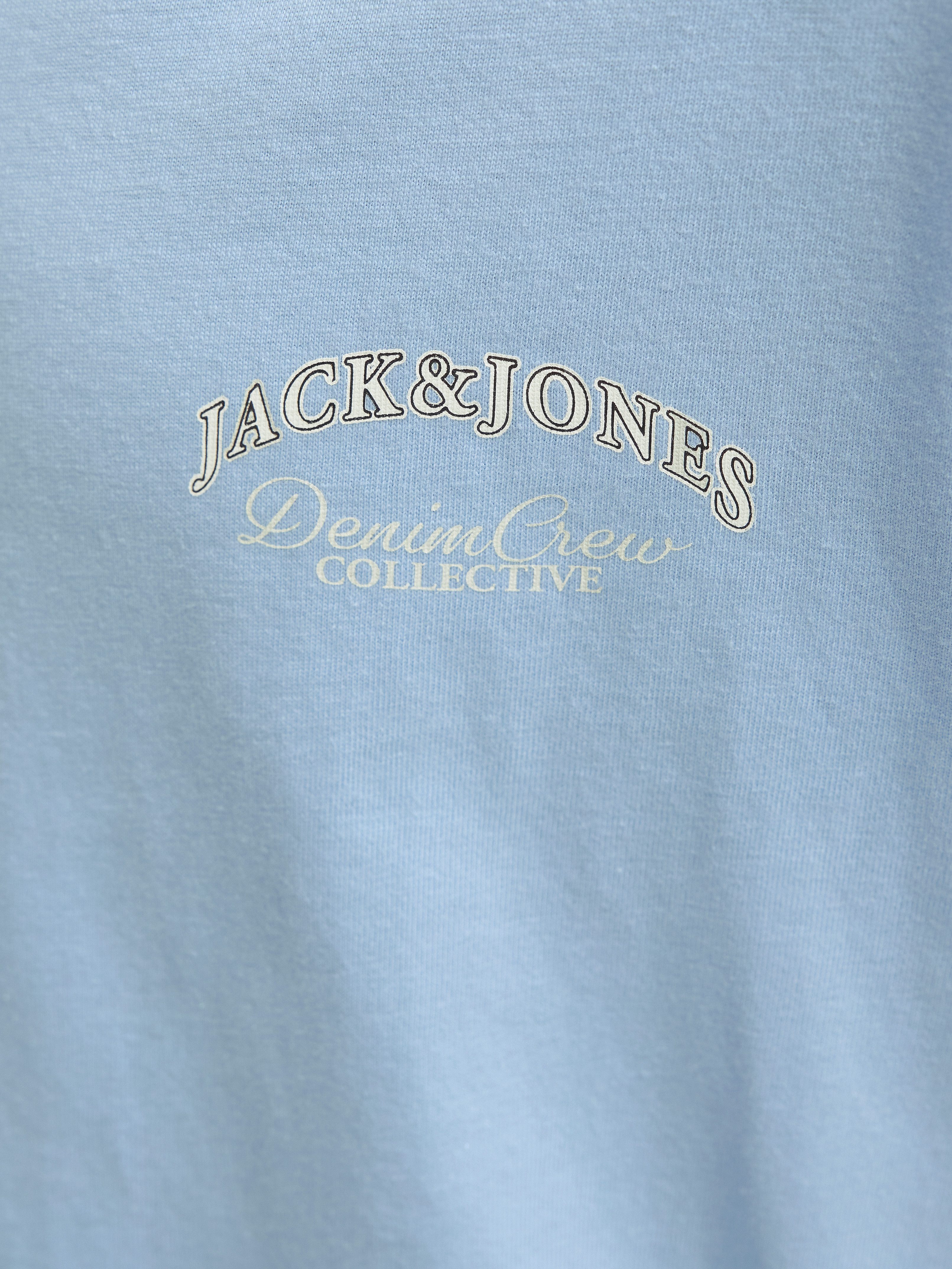 Jack & Jones Junior T-shirt JJEBRANDES BACKP RELAXED TEE SS SN JNR