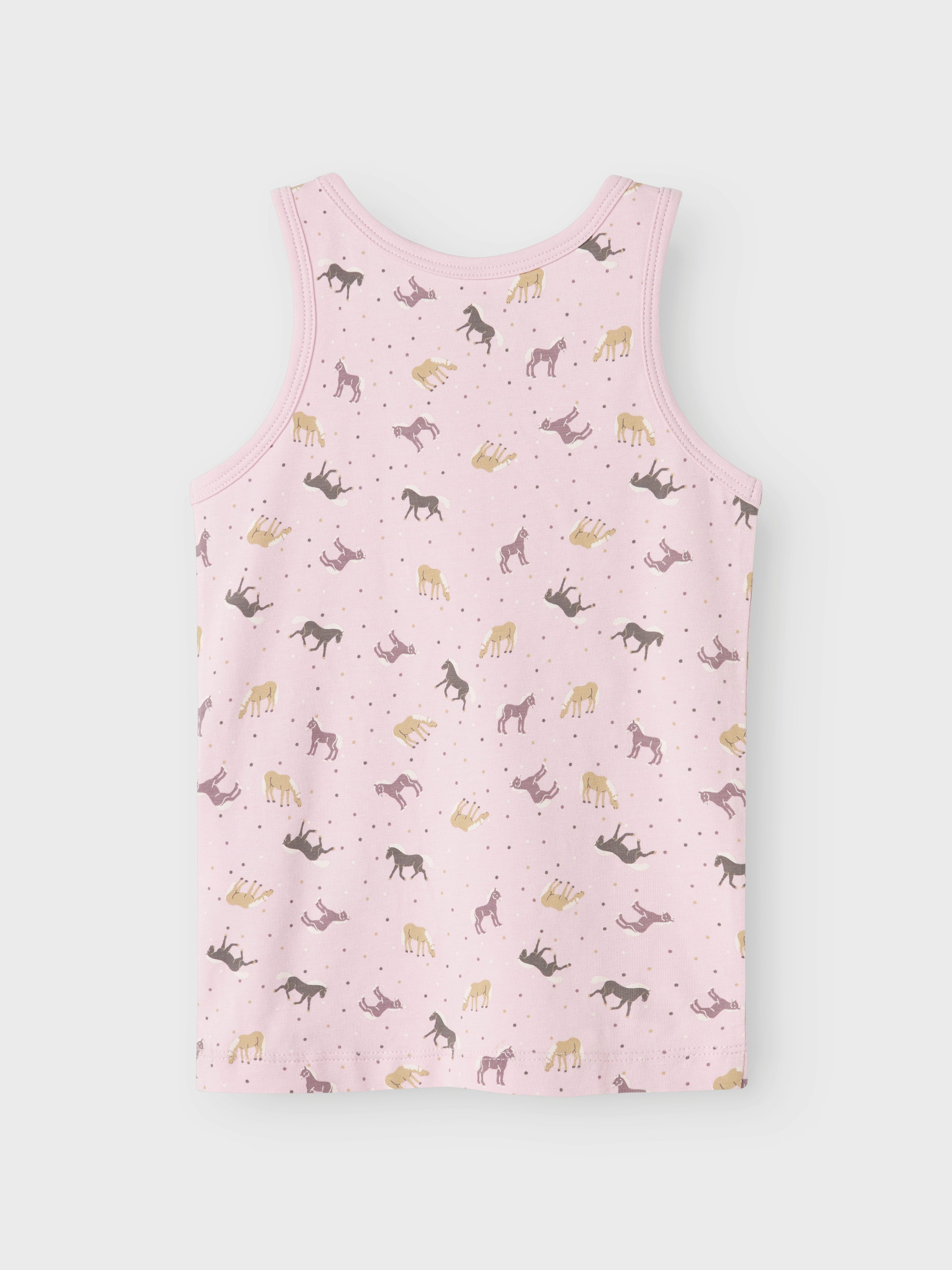Name It Hemd NMFTANK TOP 2P CORSAGE HORSE (set, 2 stuks)