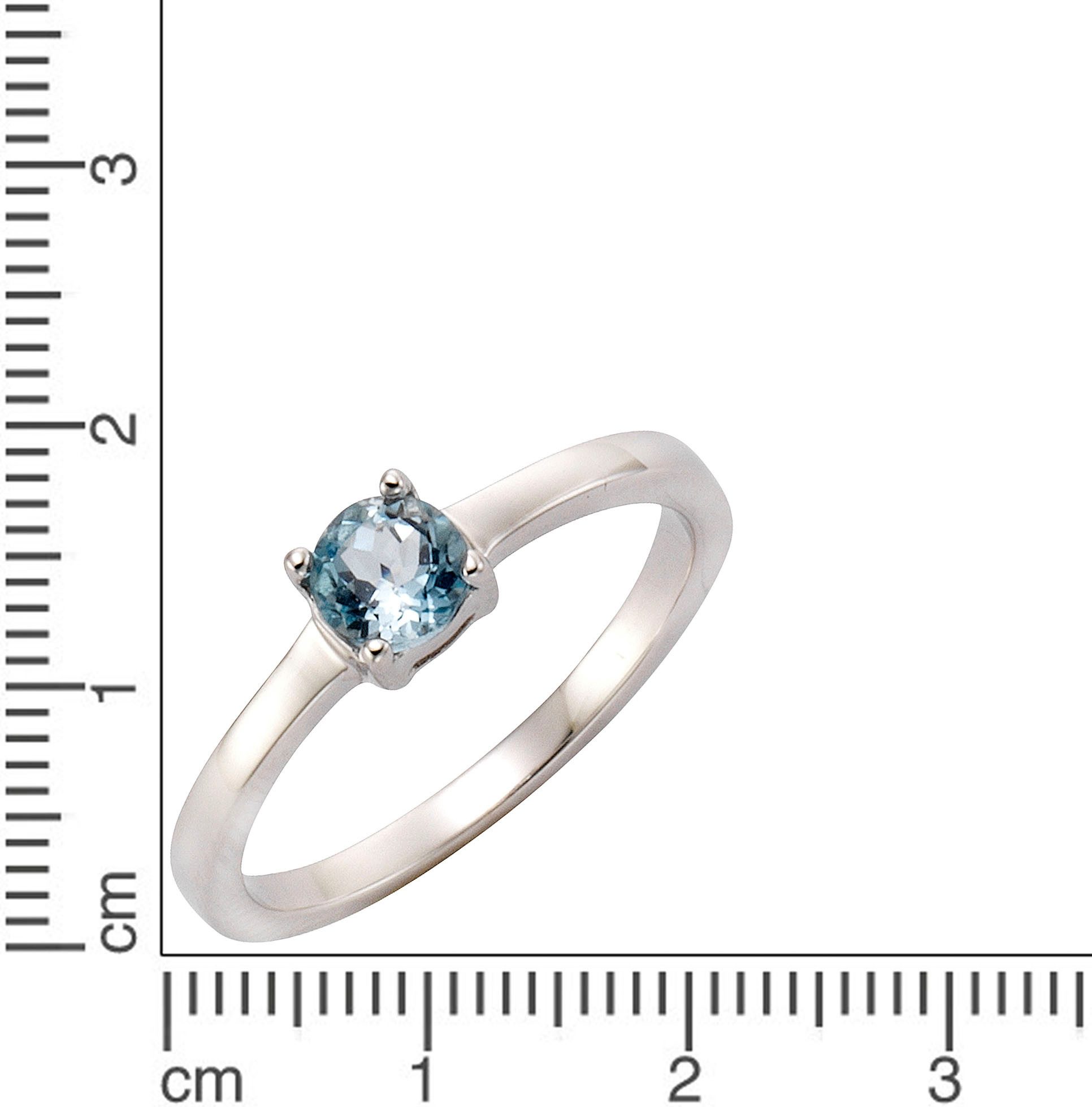 Firetti Zilveren ring Sieraad cadeau zilverkleur 925 vinger ring damesring solitair