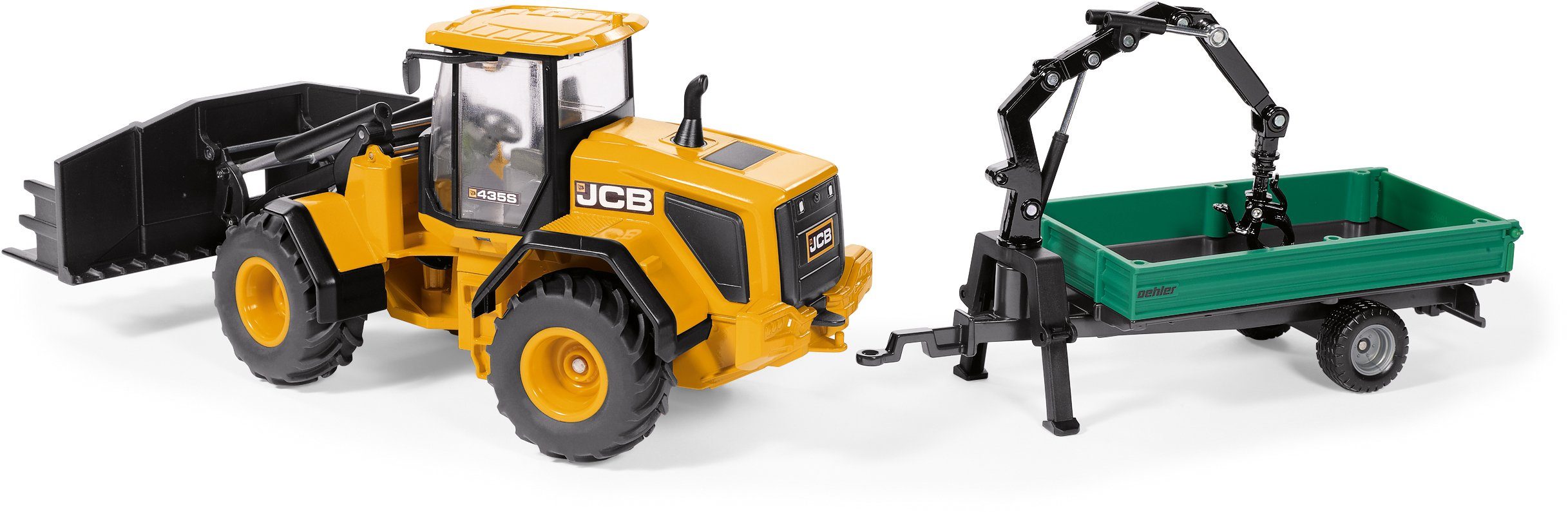 Siku Speelgoed-shovel SIKU Farmer, JCB 435S Agri (3663)