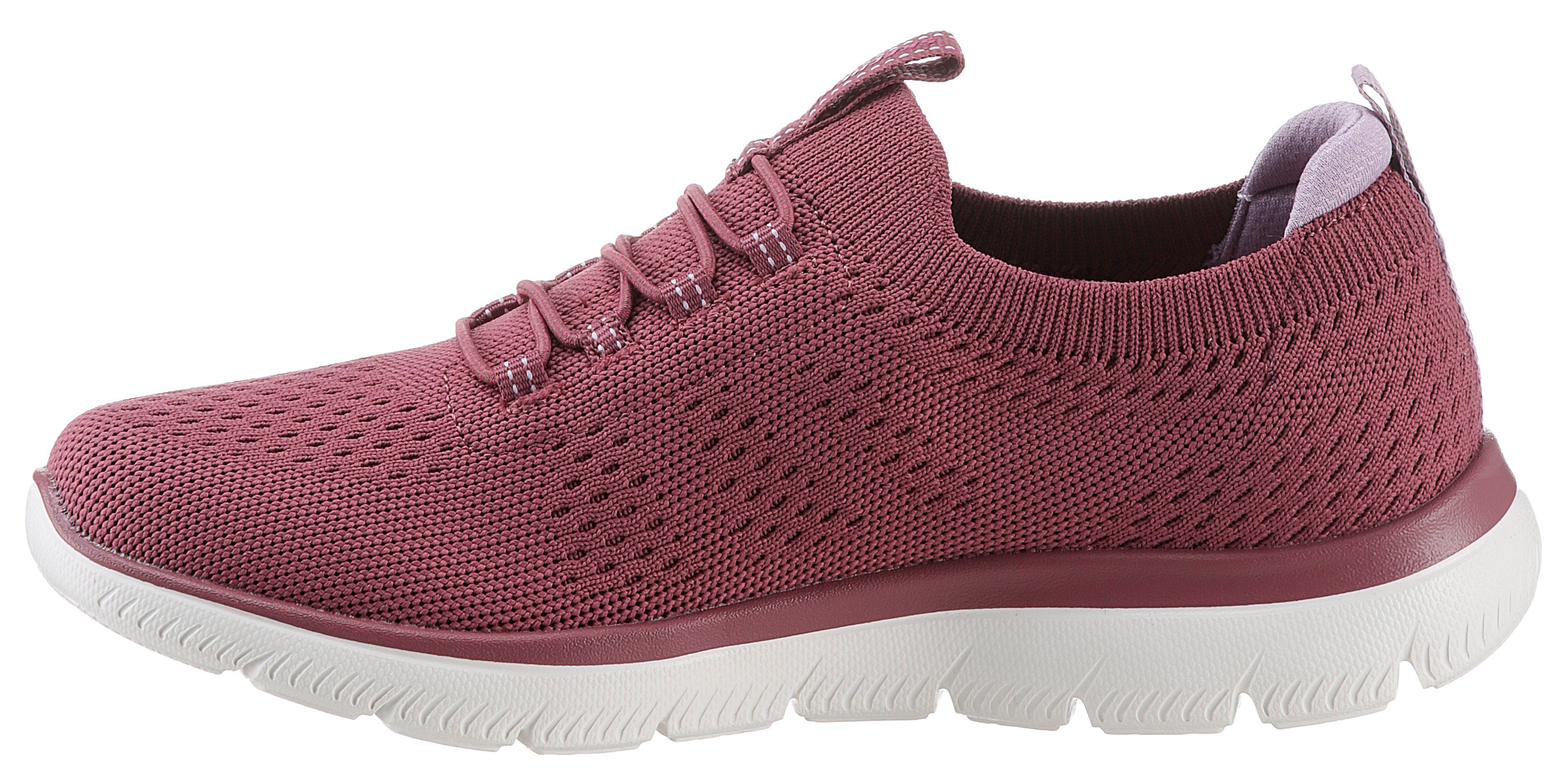 Skechers Slip-on sneakers Summits , vrijetijdsschoen, lage schoen, slipper met flexibele tractionloopzool
