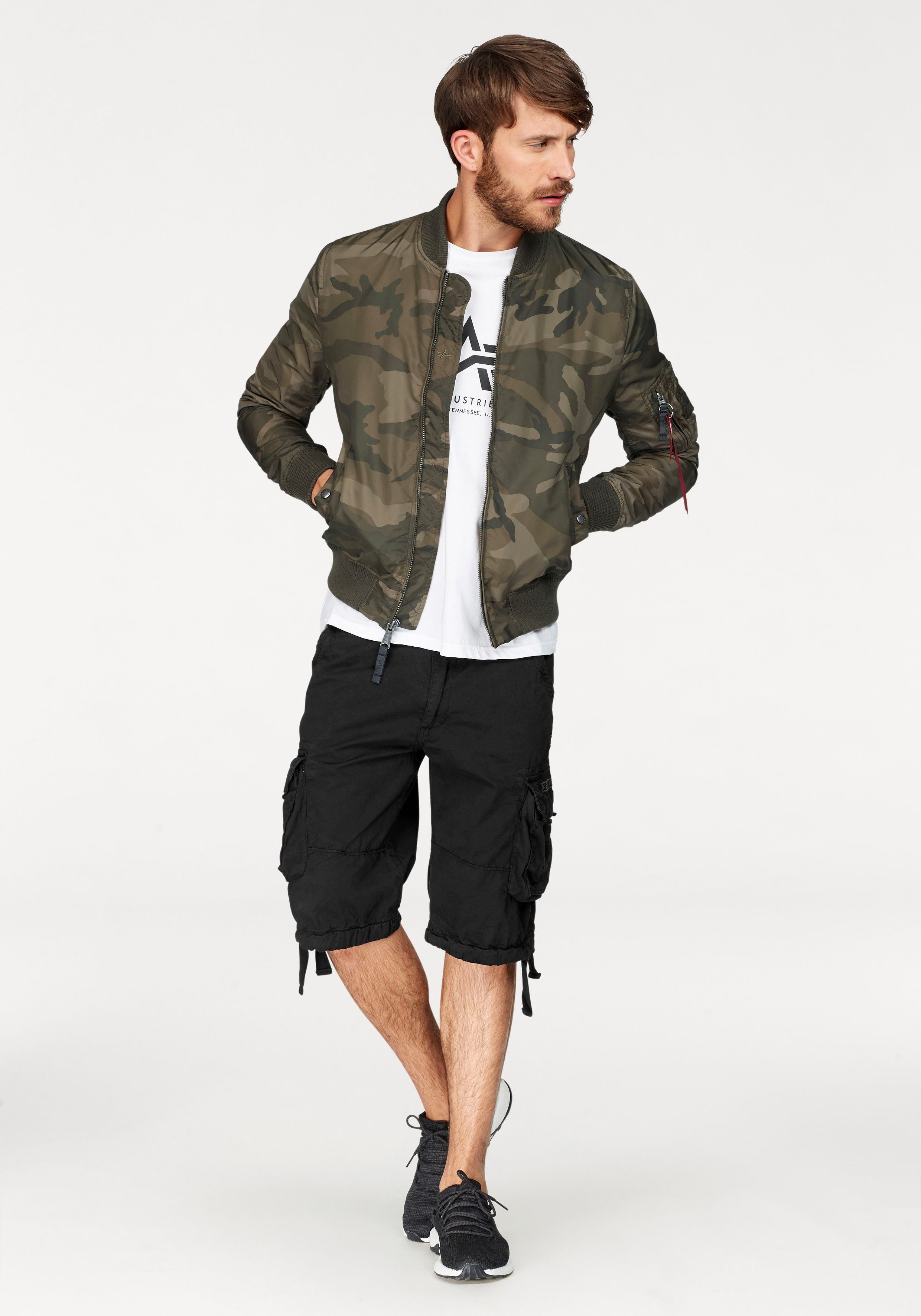 Alpha Industries Cargobermuda Jet short
