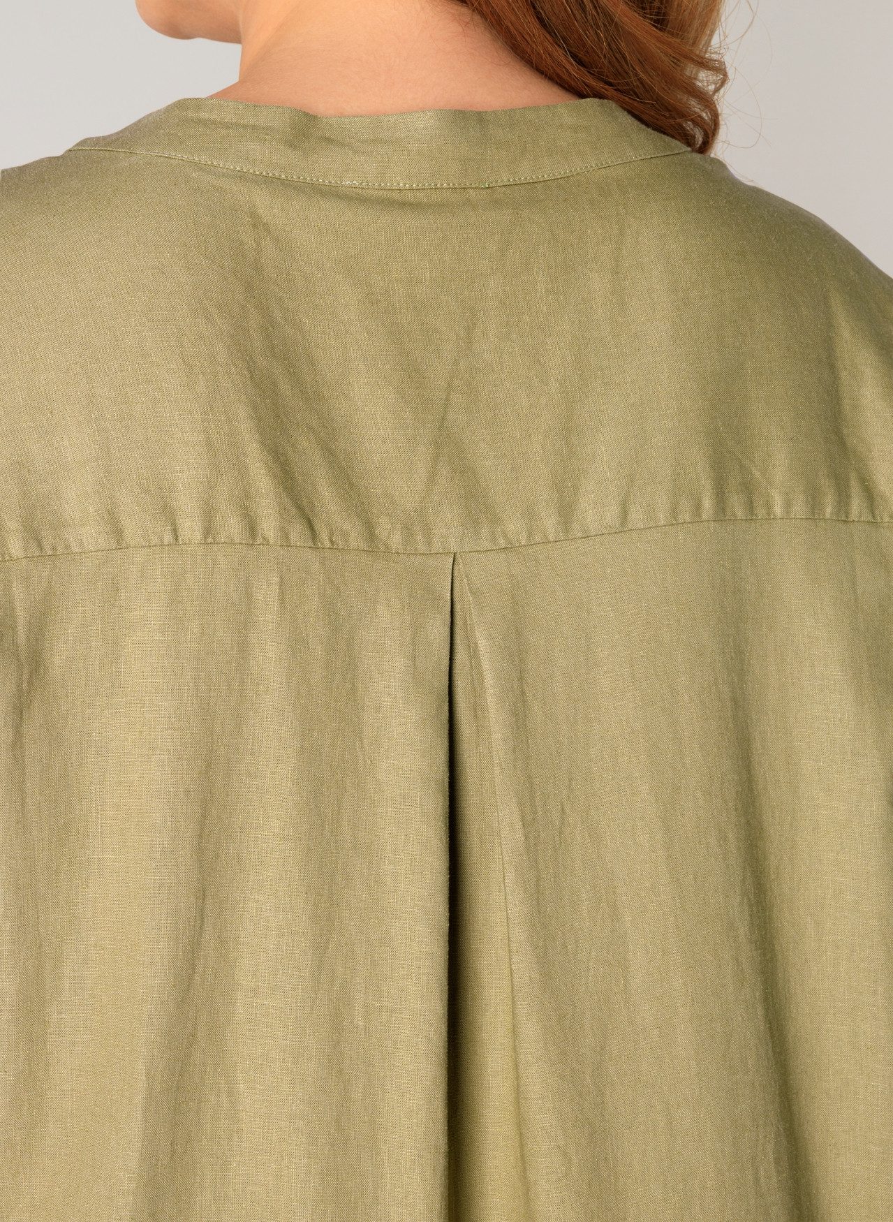 Base Level Curvy Tuniekjurk Yacinthe met linnen
