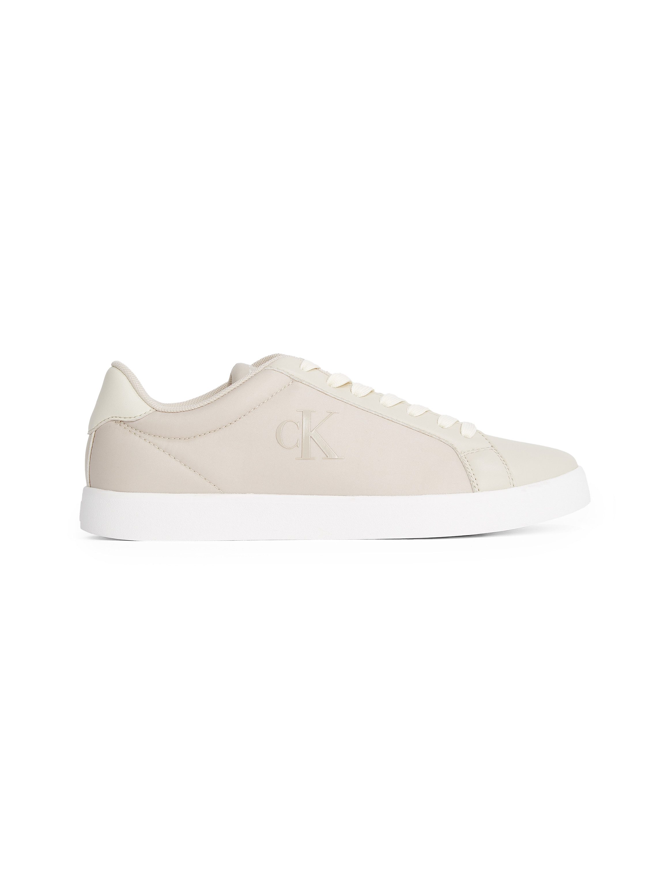 Calvin Klein Sneakers 3 CUPSOLE NY WN , veterschoenen, vrijetijdssneaker, lage schoen met gewatteerde schacht