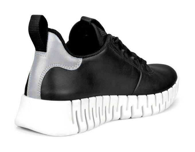 Ecco Slip-on sneakers GRUUV W Vrijetijdsschoen, outdoorschoen, rubberen loopzool met twee-weg flexibiliteit