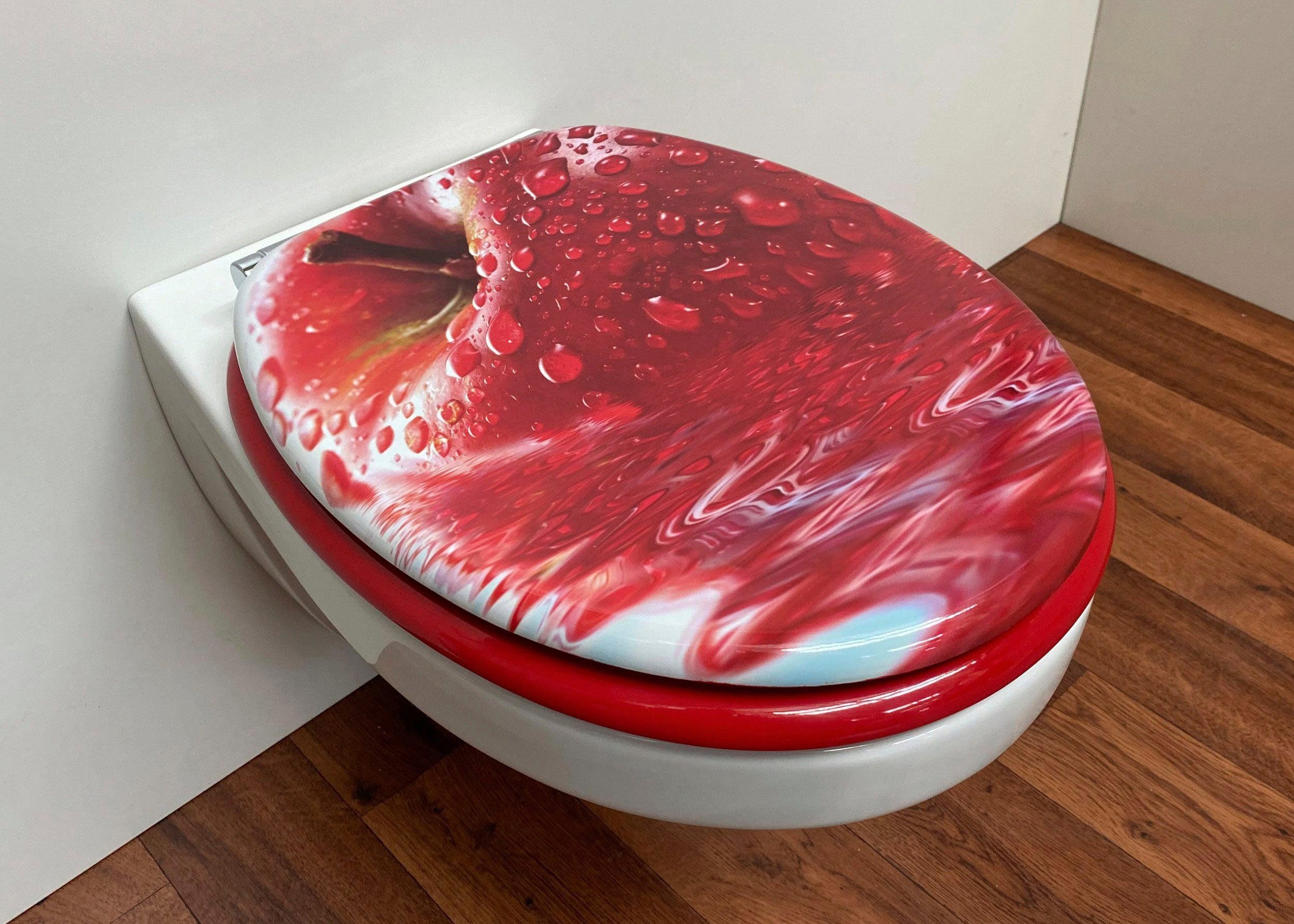 ADOB Toiletzitting Appel Soft-closemechanisme, zeer stabiel