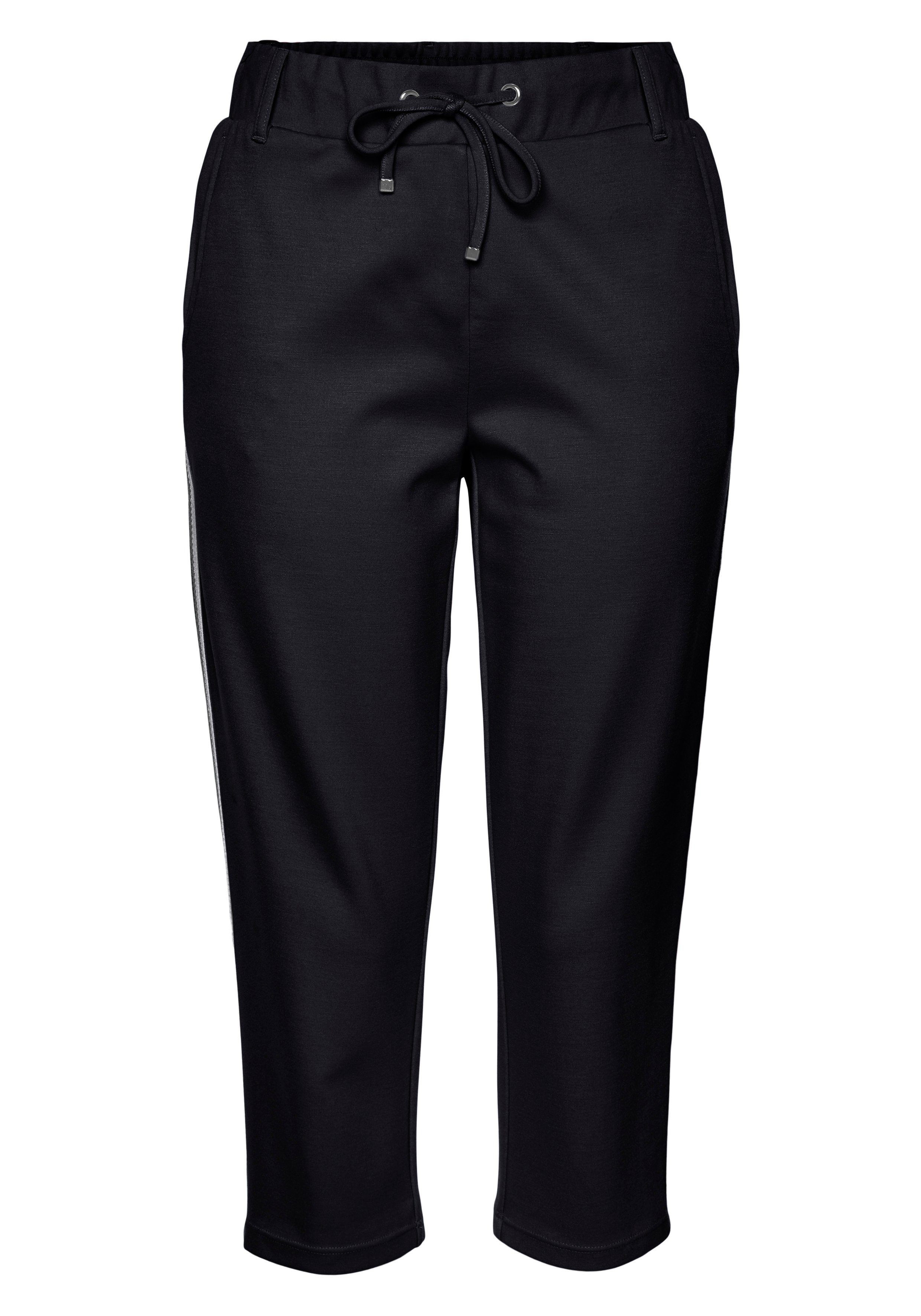 Lascana Capribroek met zijstrepen, loungewear