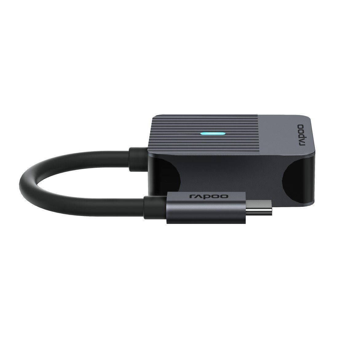 Rapoo USB-adapter UCA-1003 USB-C adapter, USB-C naar VGA, grijs