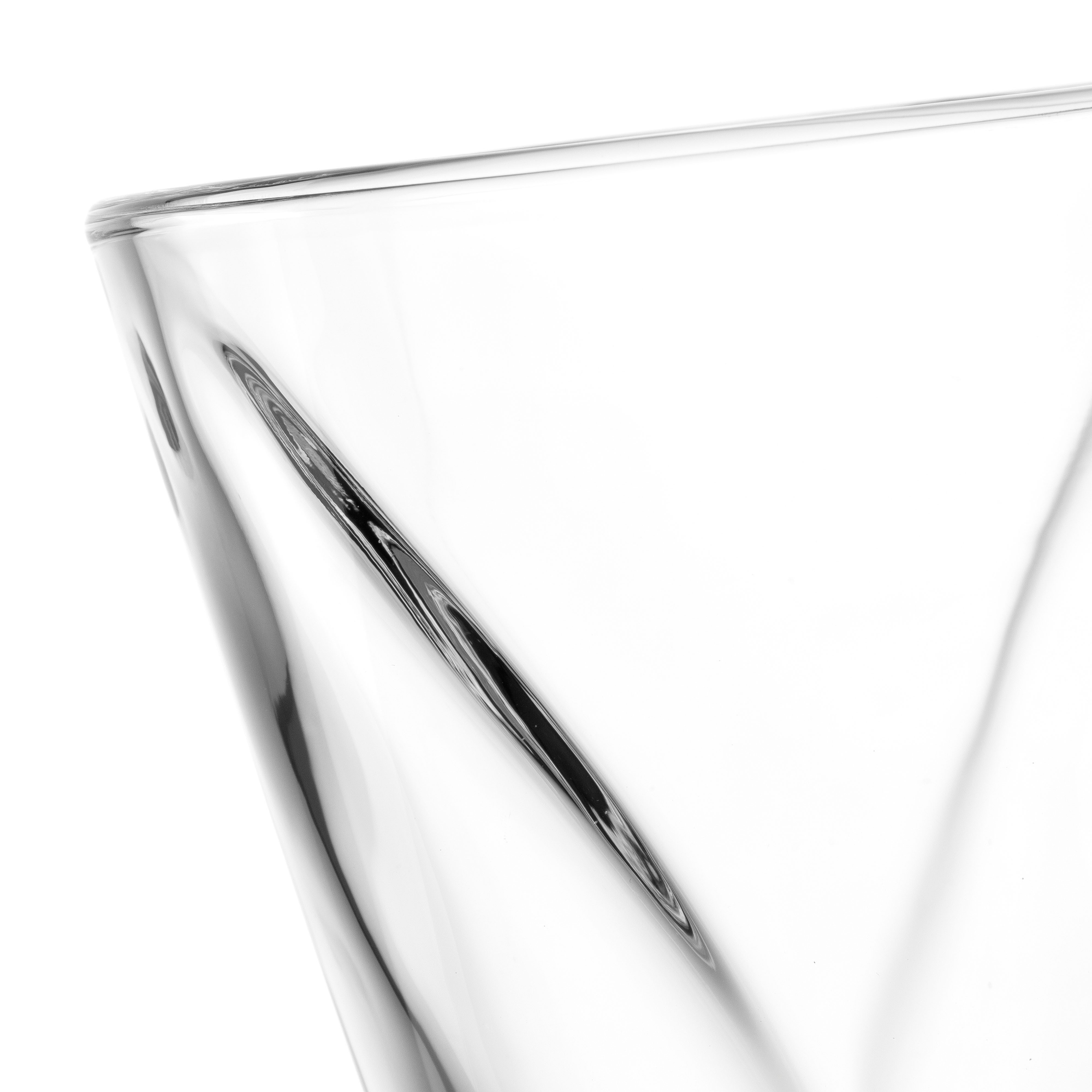LEONARDO Ijsschaaltje CONO, Eisbecher aus Glas, 360 ml, 4er-Set (set, 4-delig)