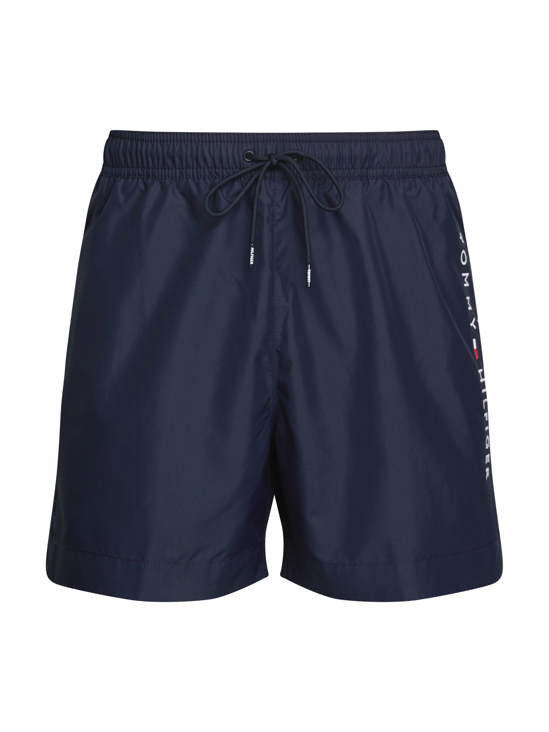 Tommy Hilfiger Swimwear Zwemshort MEDIUM DRAWSTRING met logoborduring op de heup