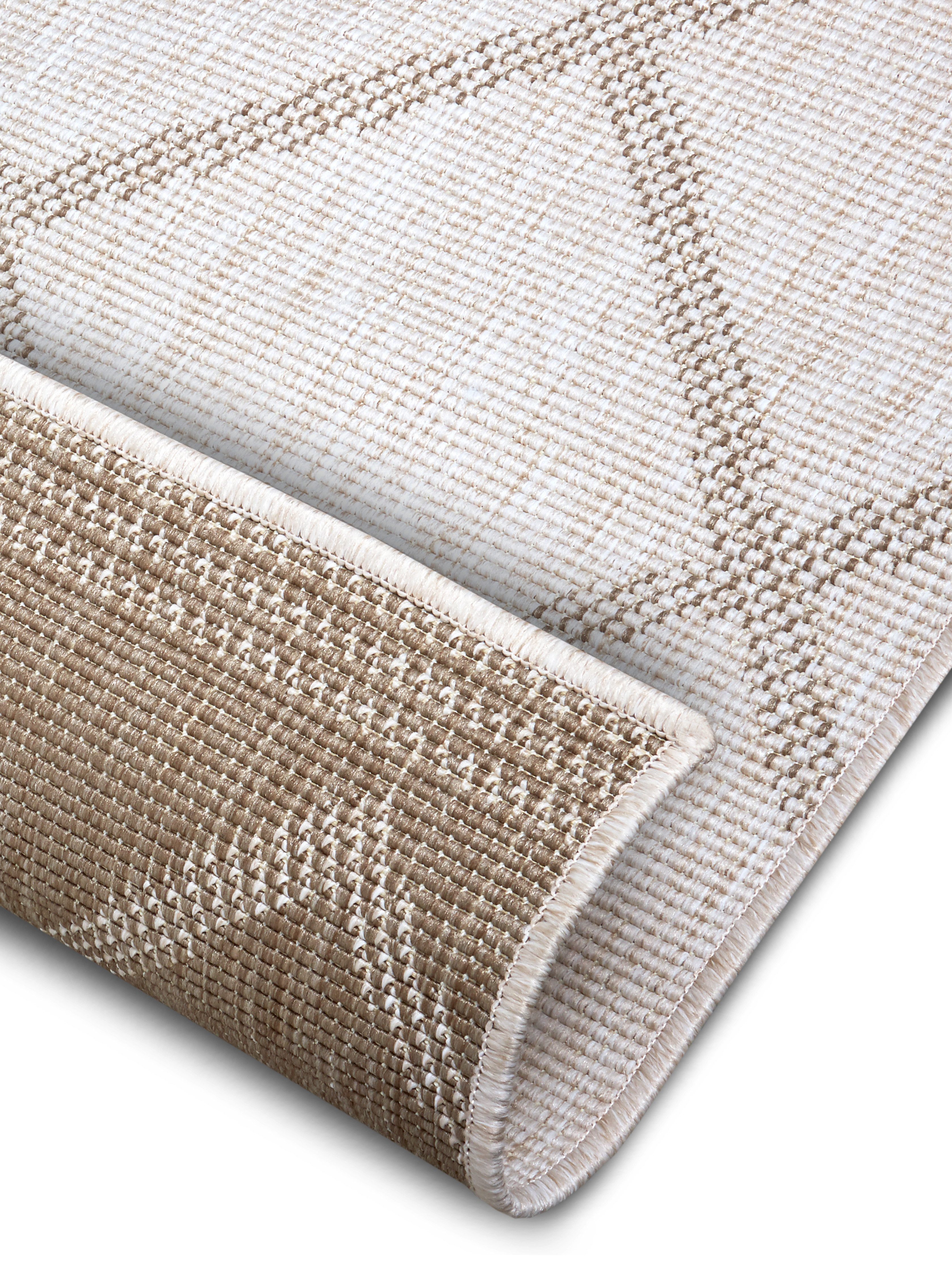 NORTHRUGS Vloerkleed Corsica tweezijdig te gebruiken kleed Binnen- en buitengebruik, weerbestendig, balkon, loper, woonkamer, waterbestendig